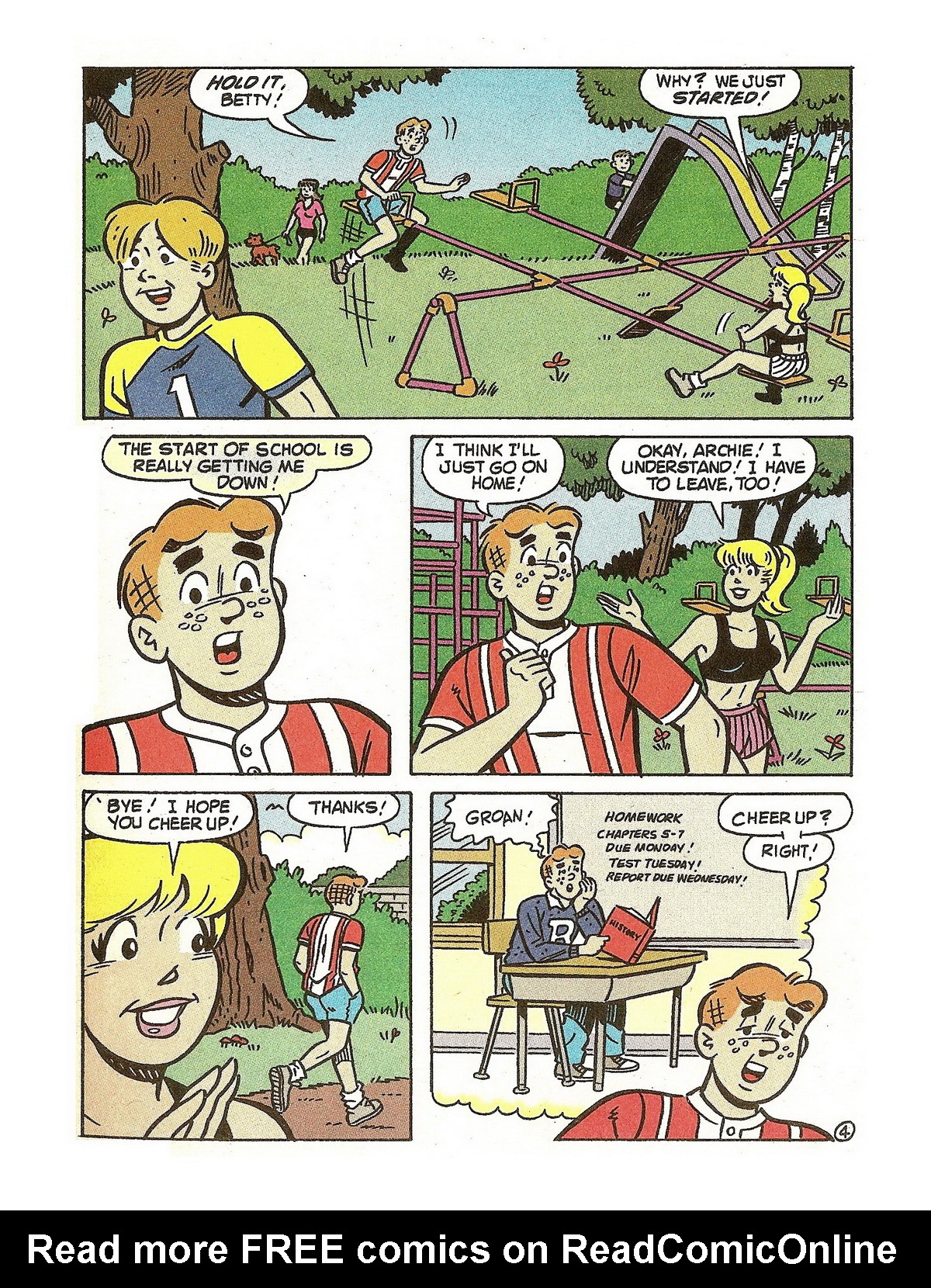 Read online Jughead's Double Digest Magazine comic -  Issue #70 - 172