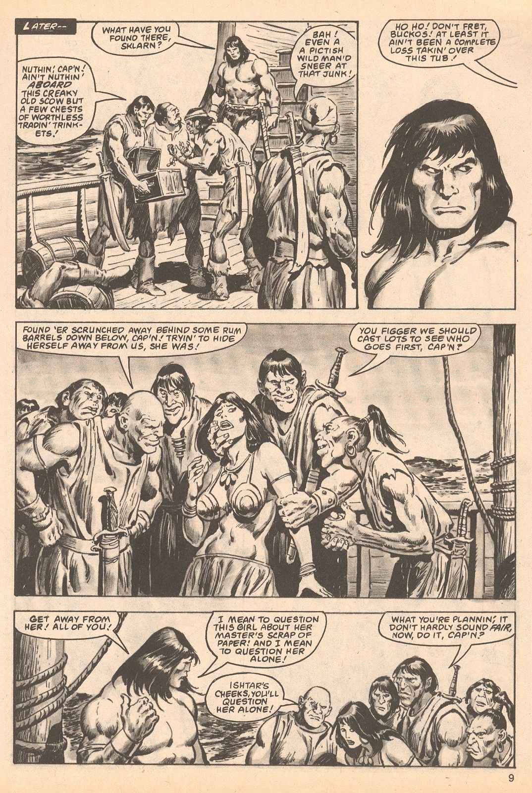 Read online The Savage Sword Of Conan comic -  Issue #62 - 9