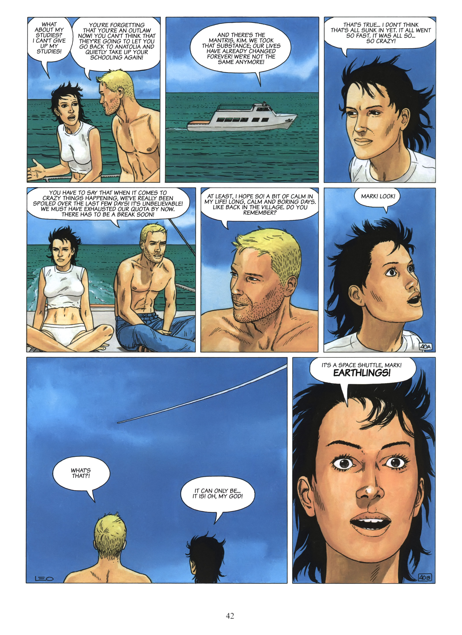 Read online Aldebaran comic -  Issue # TPB 3 - 44
