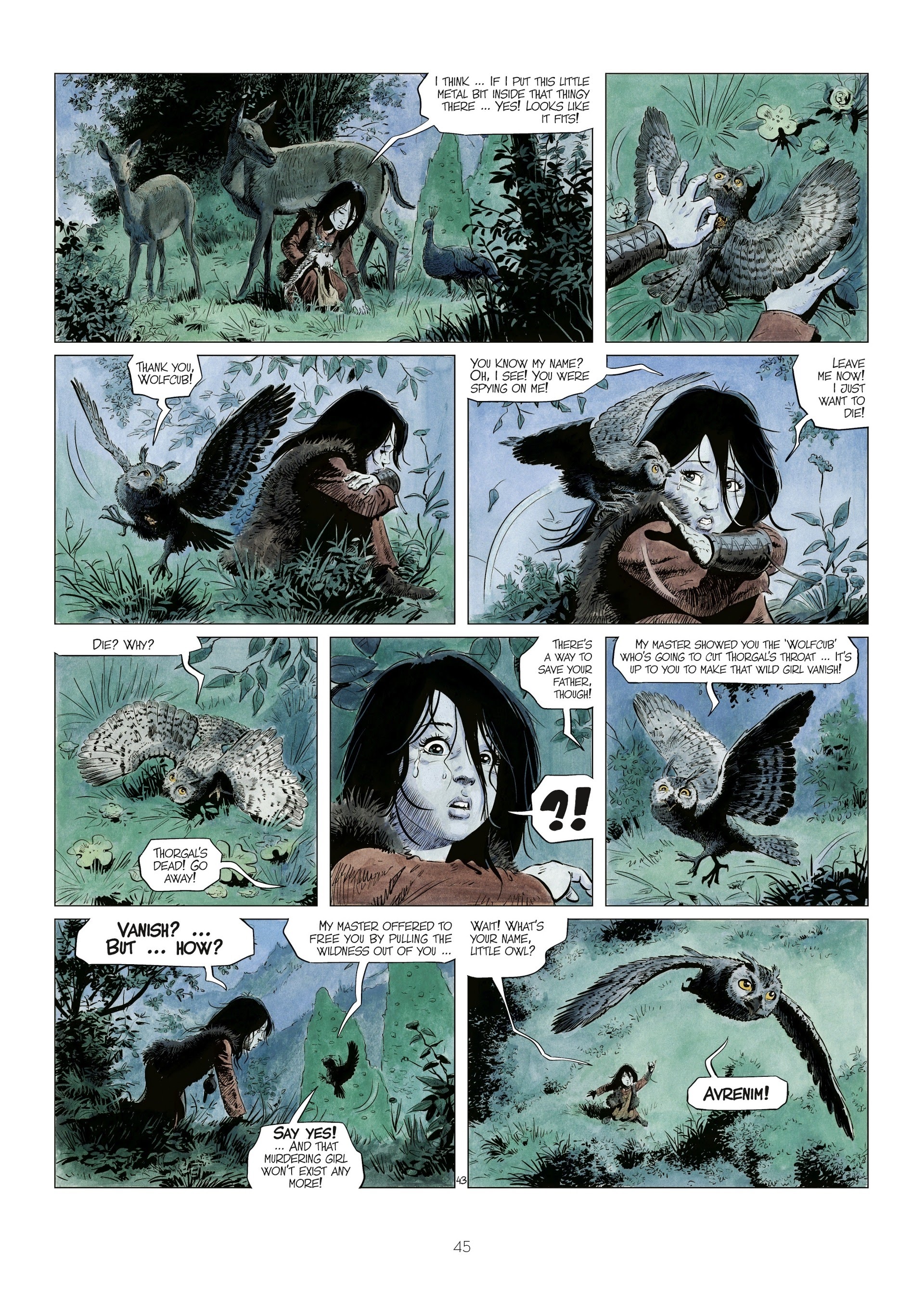 Read online The World of Thorgal: Wolfcub comic -  Issue #1 - 47