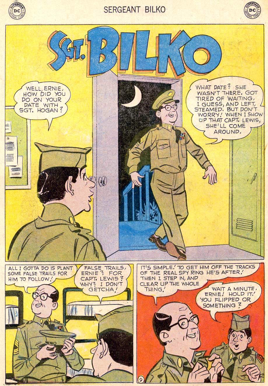 Read online Sergeant Bilko comic -  Issue #11 - 13