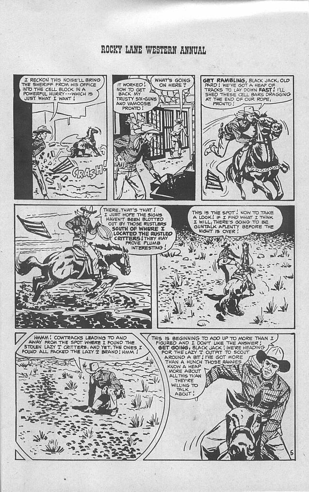 Rocky Lane Western Annual issue Full - Page 36