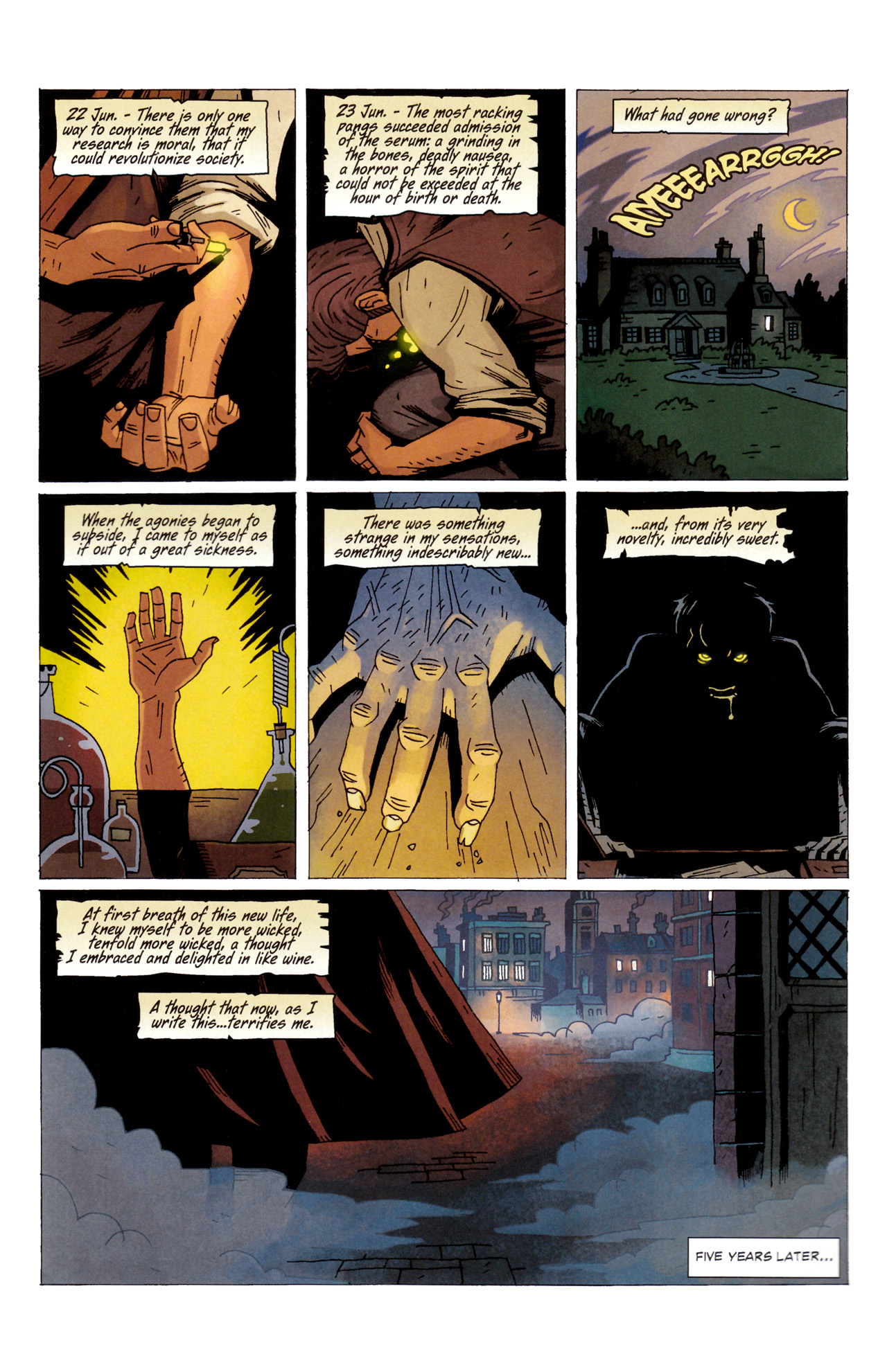 Read online The Strange Case of Mr. Hyde comic -  Issue #1 - 5
