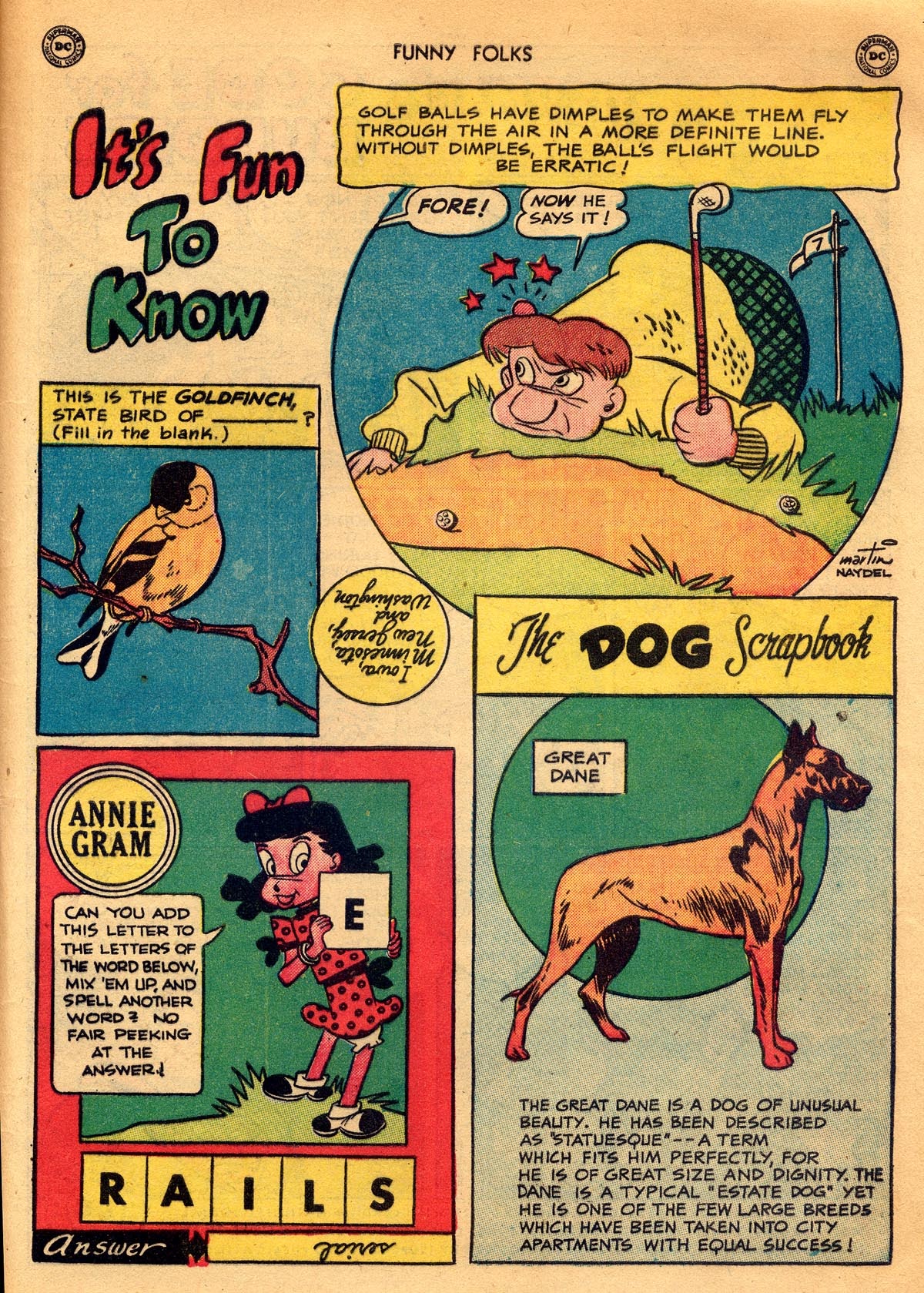 Read online Funny Folks comic -  Issue #25 - 49