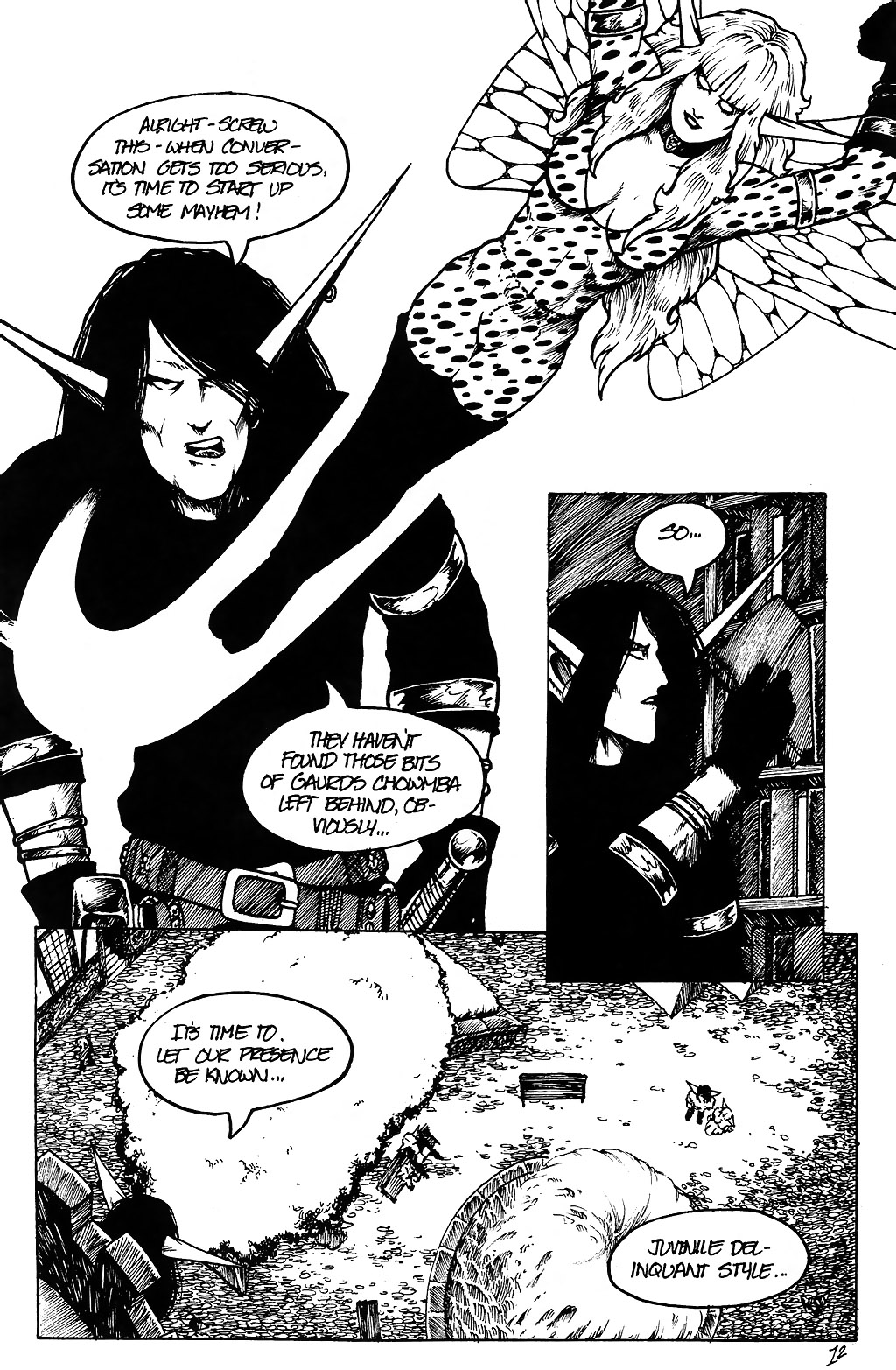 Read online Poison Elves (1995) comic -  Issue #58 - 14