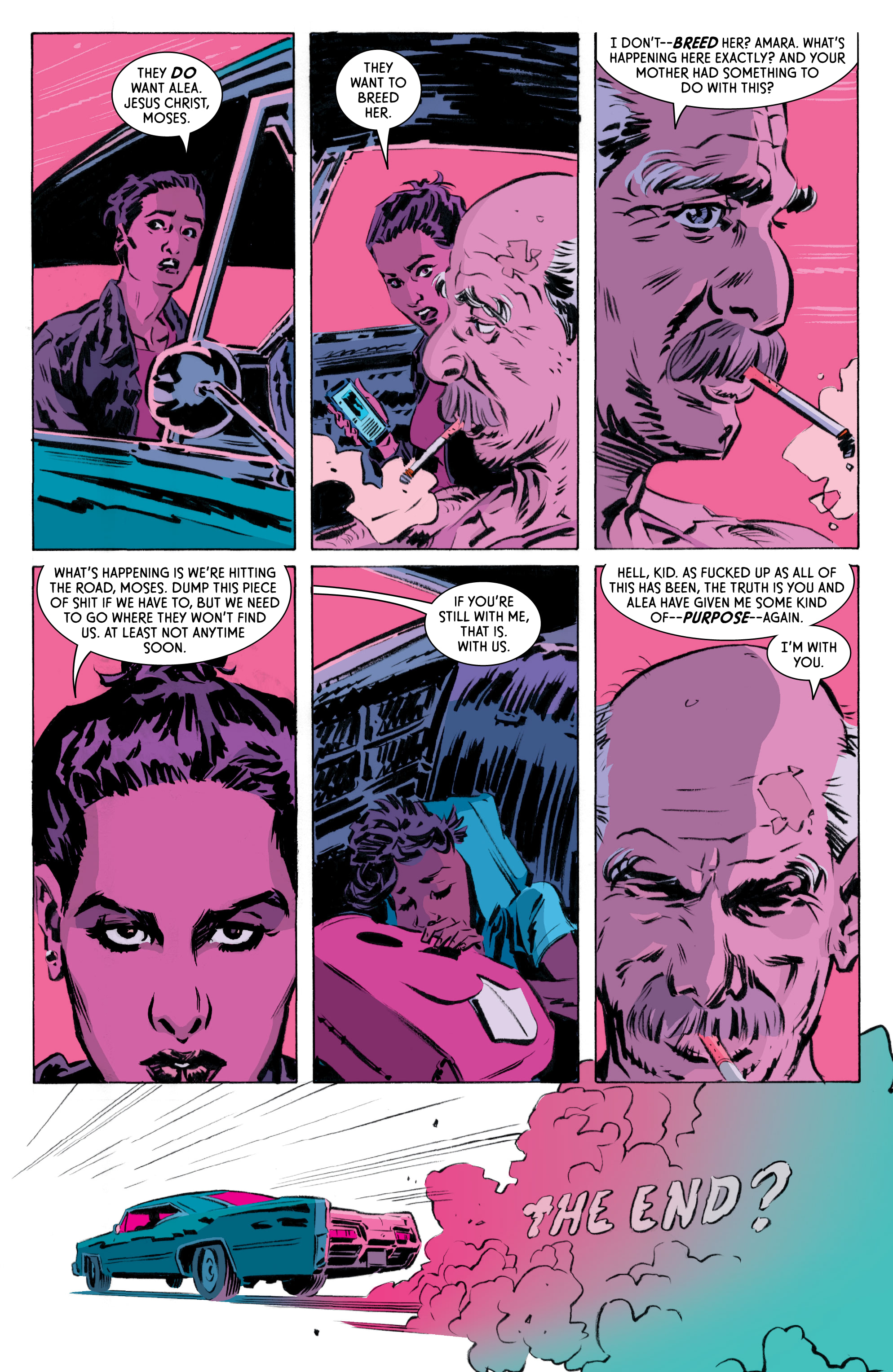 Read online Miles to Go comic -  Issue #5 - 21