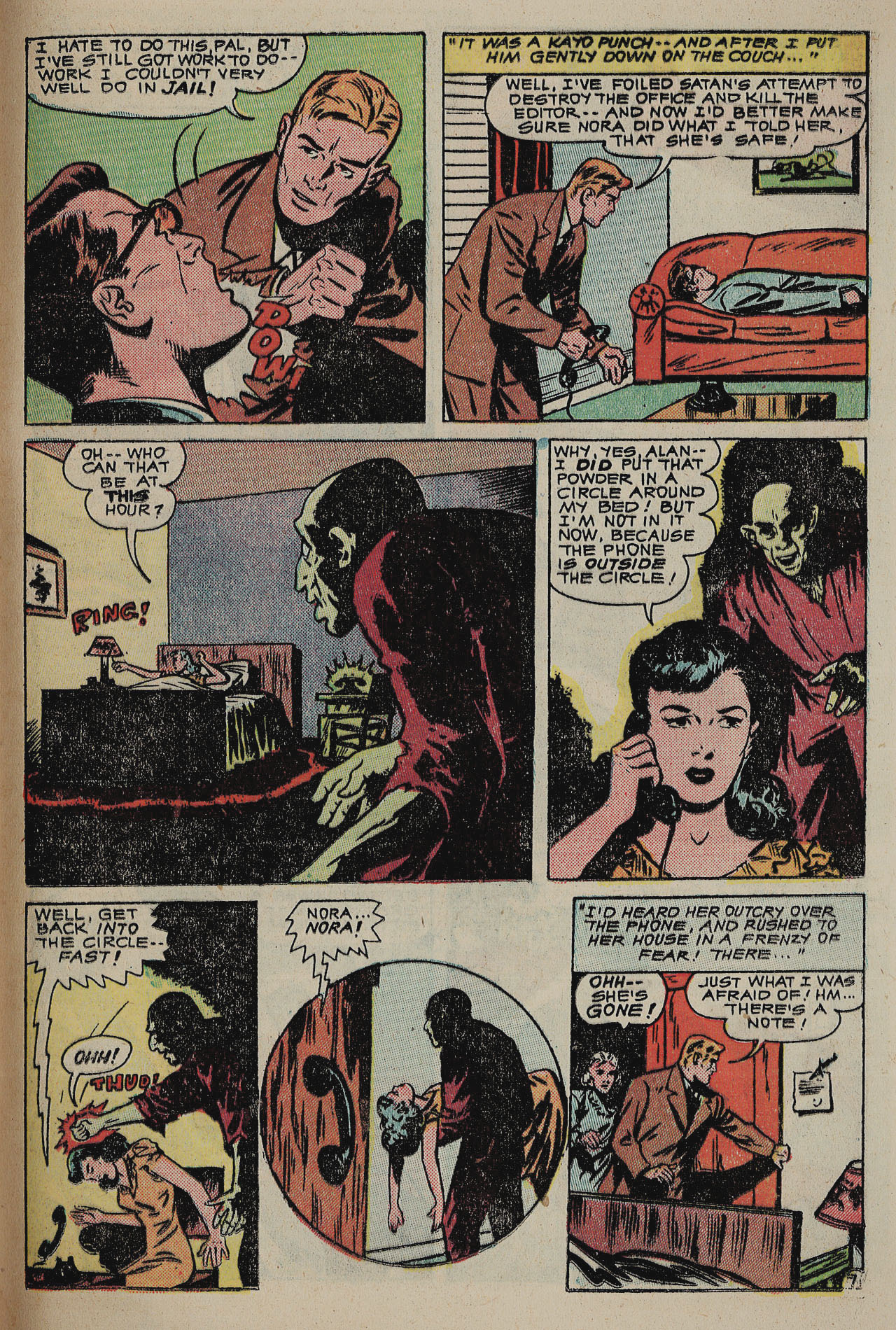 Read online Adventures Into The Unknown comic -  Issue #25 - 43