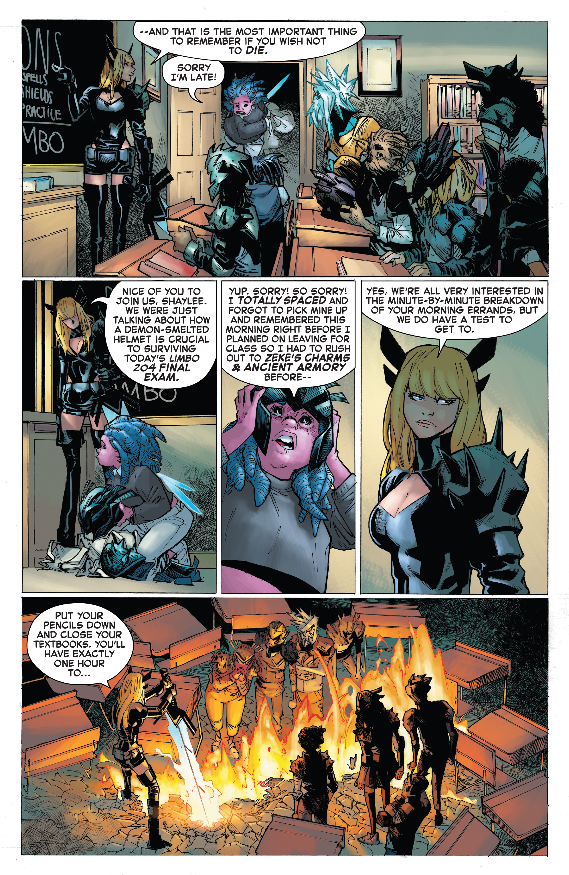 Read online Strange Academy: Finals comic -  Issue #4 - 7
