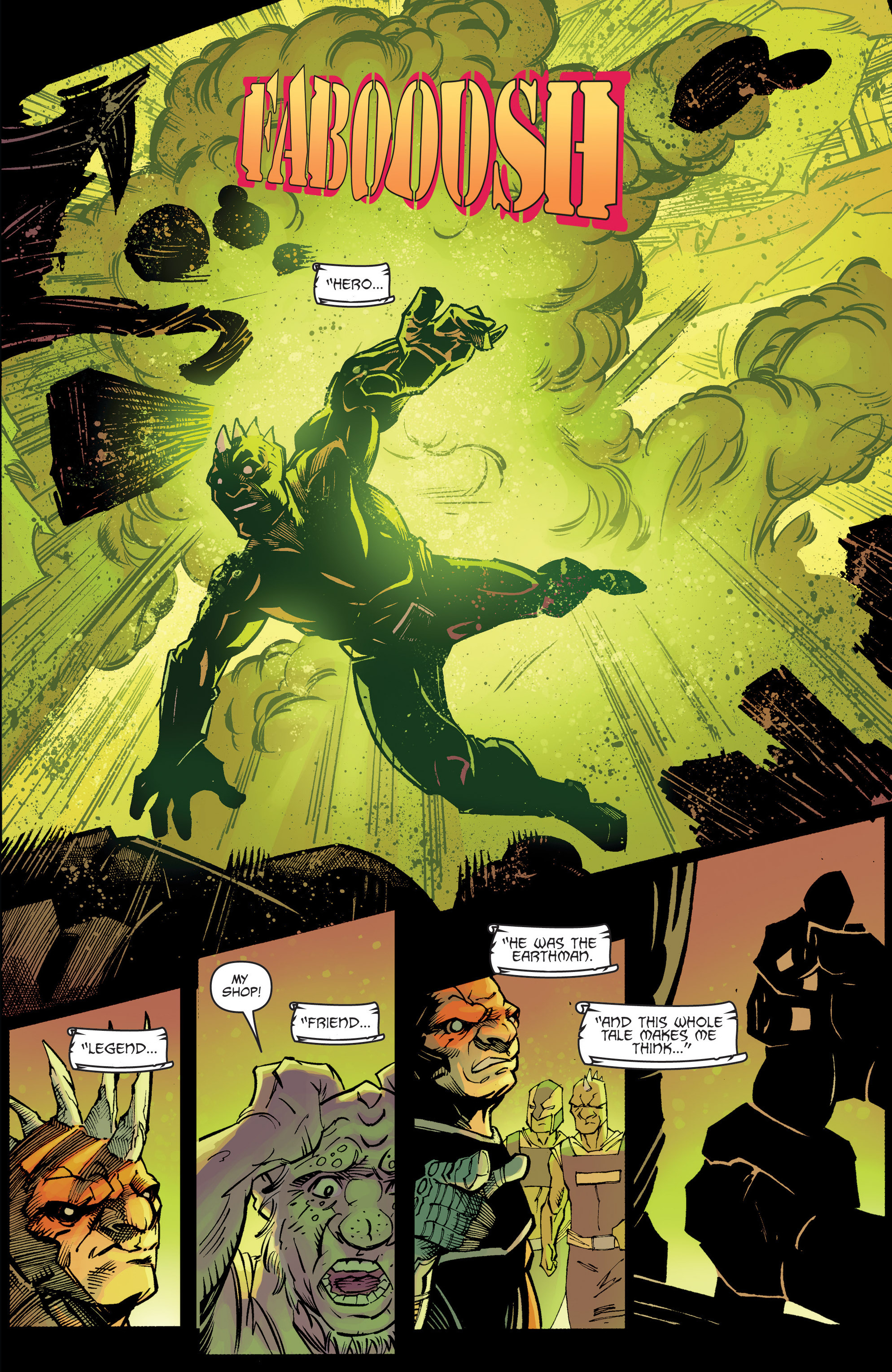 Read online Bigfoot: Sword of the Earthman (2015) comic -  Issue #5 - 17