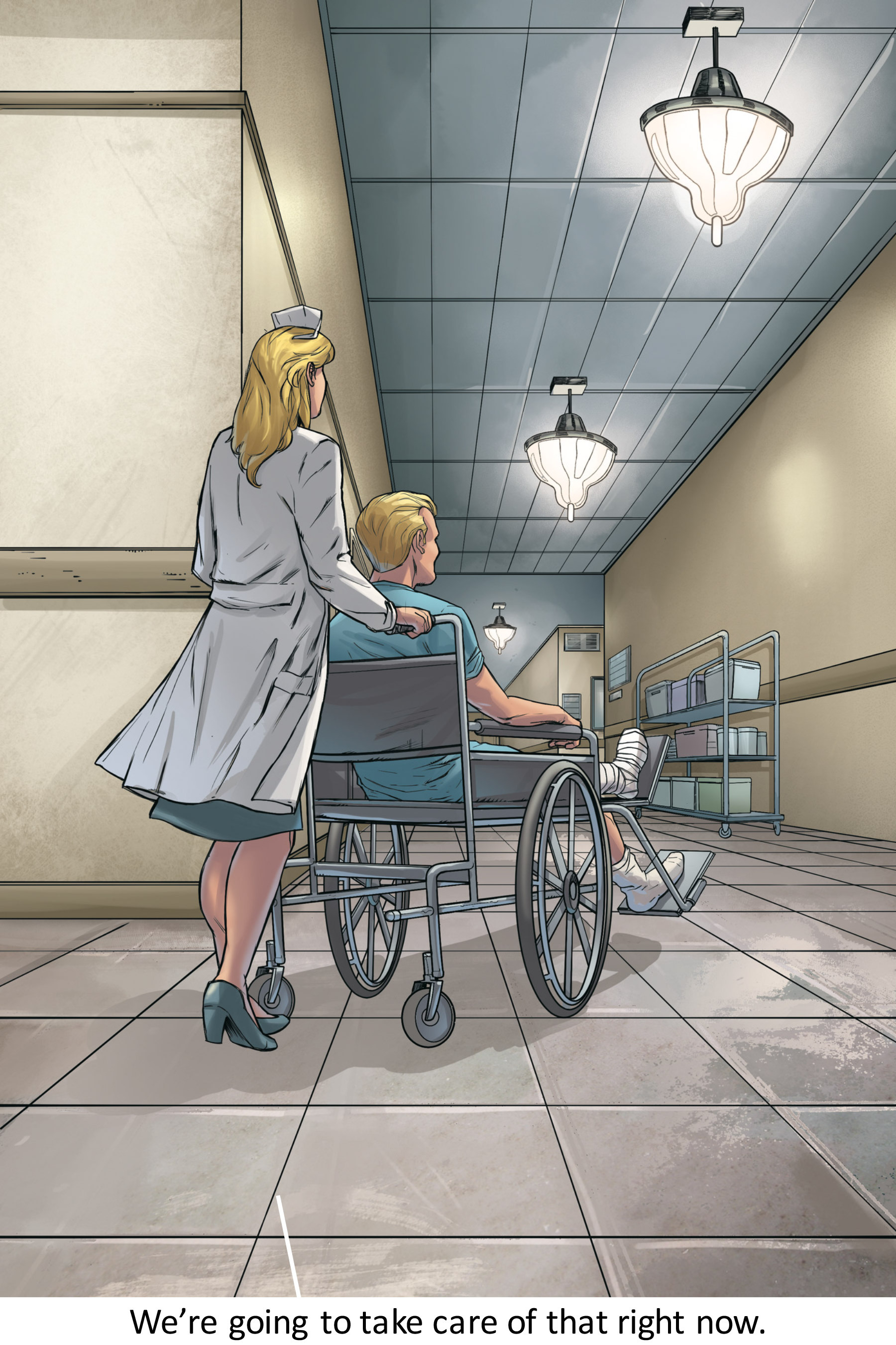 Read online Medic comic -  Issue #3 - 129