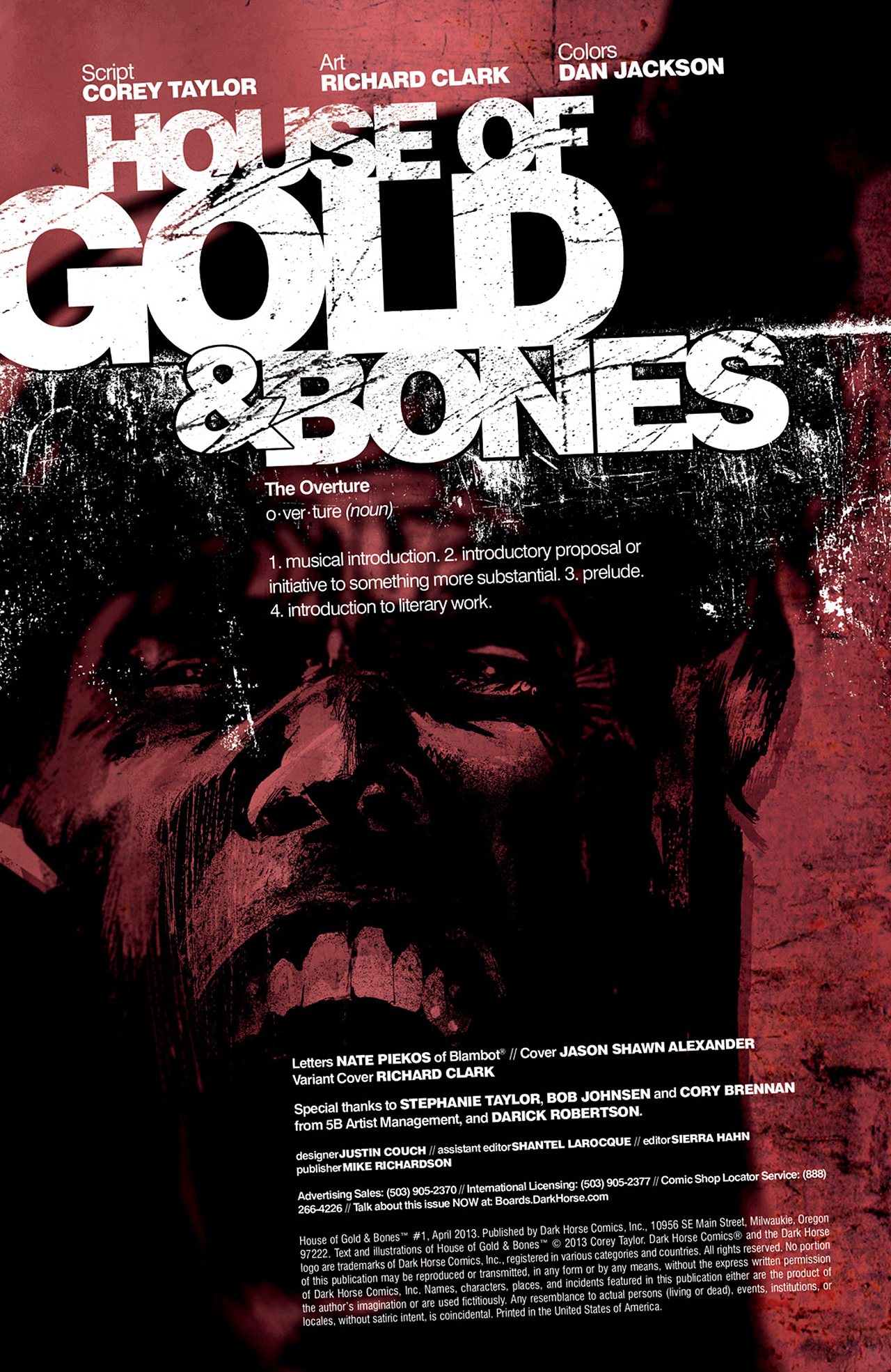 Read online House of Gold & Bones comic -  Issue #1 - 2