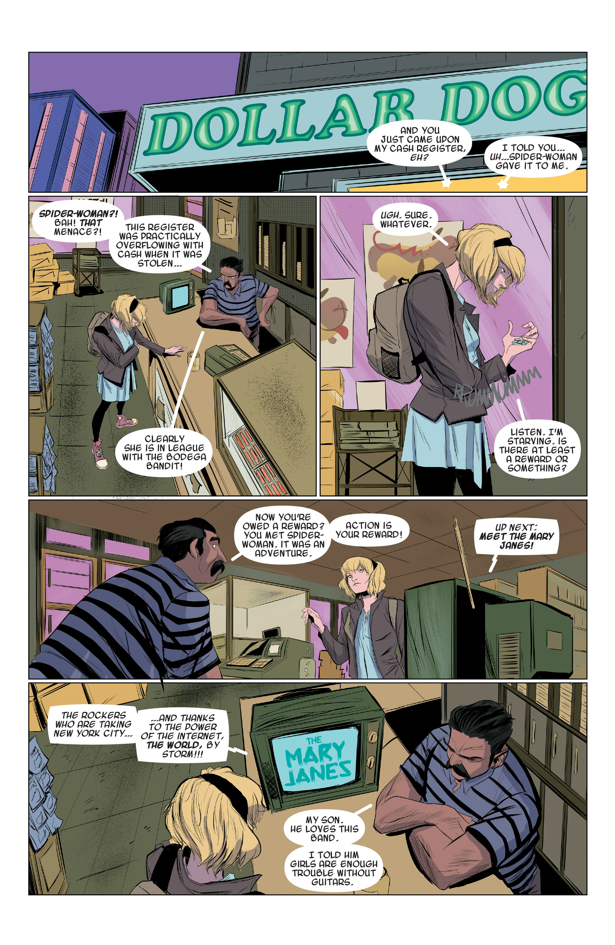 Read online Spider-Gwen [I] comic -  Issue #1 - 11
