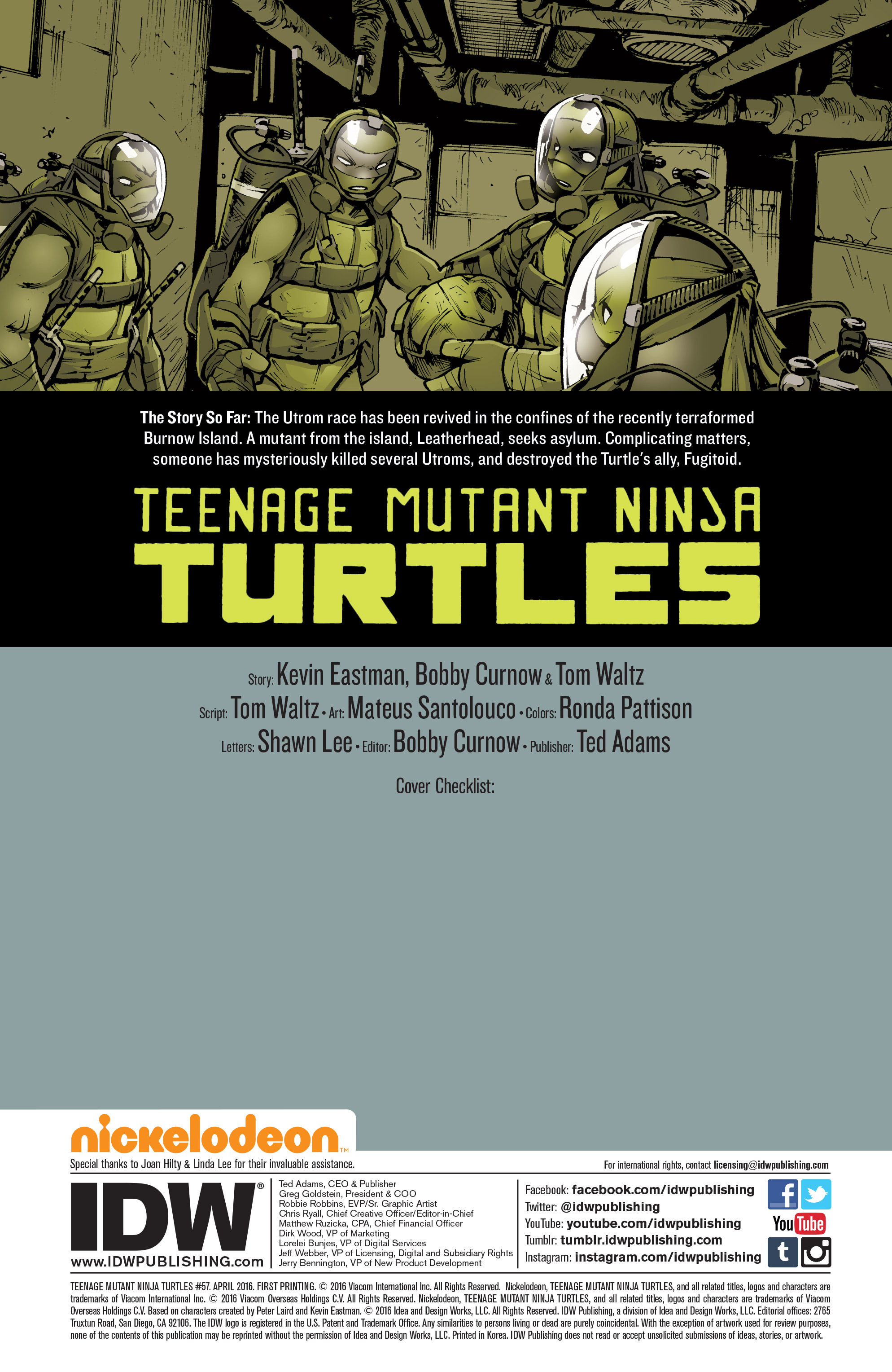 Read online Teenage Mutant Ninja Turtles (2011) comic -  Issue #57 - 2