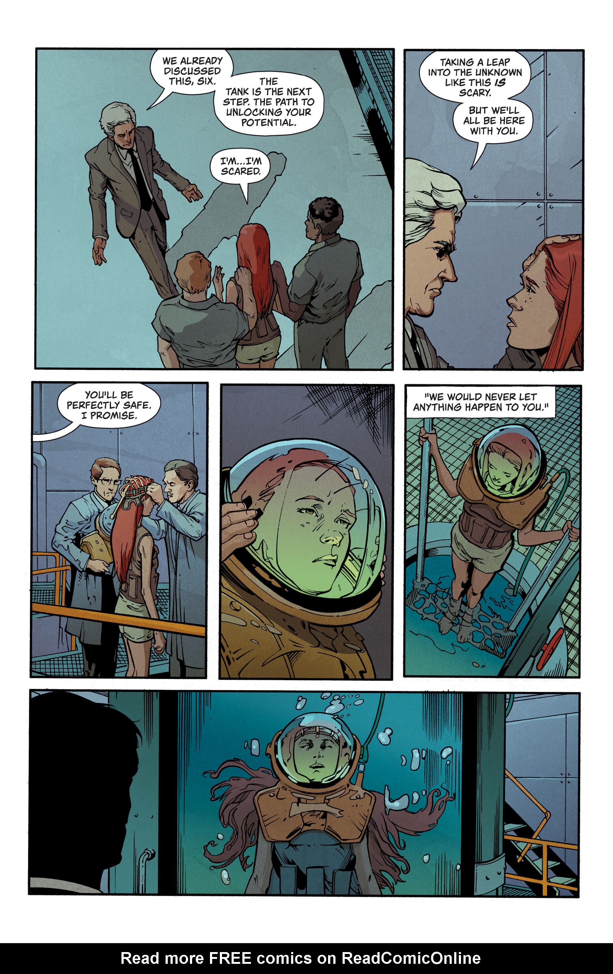 Read online Stranger Things SIX comic -  Issue #3 - 4