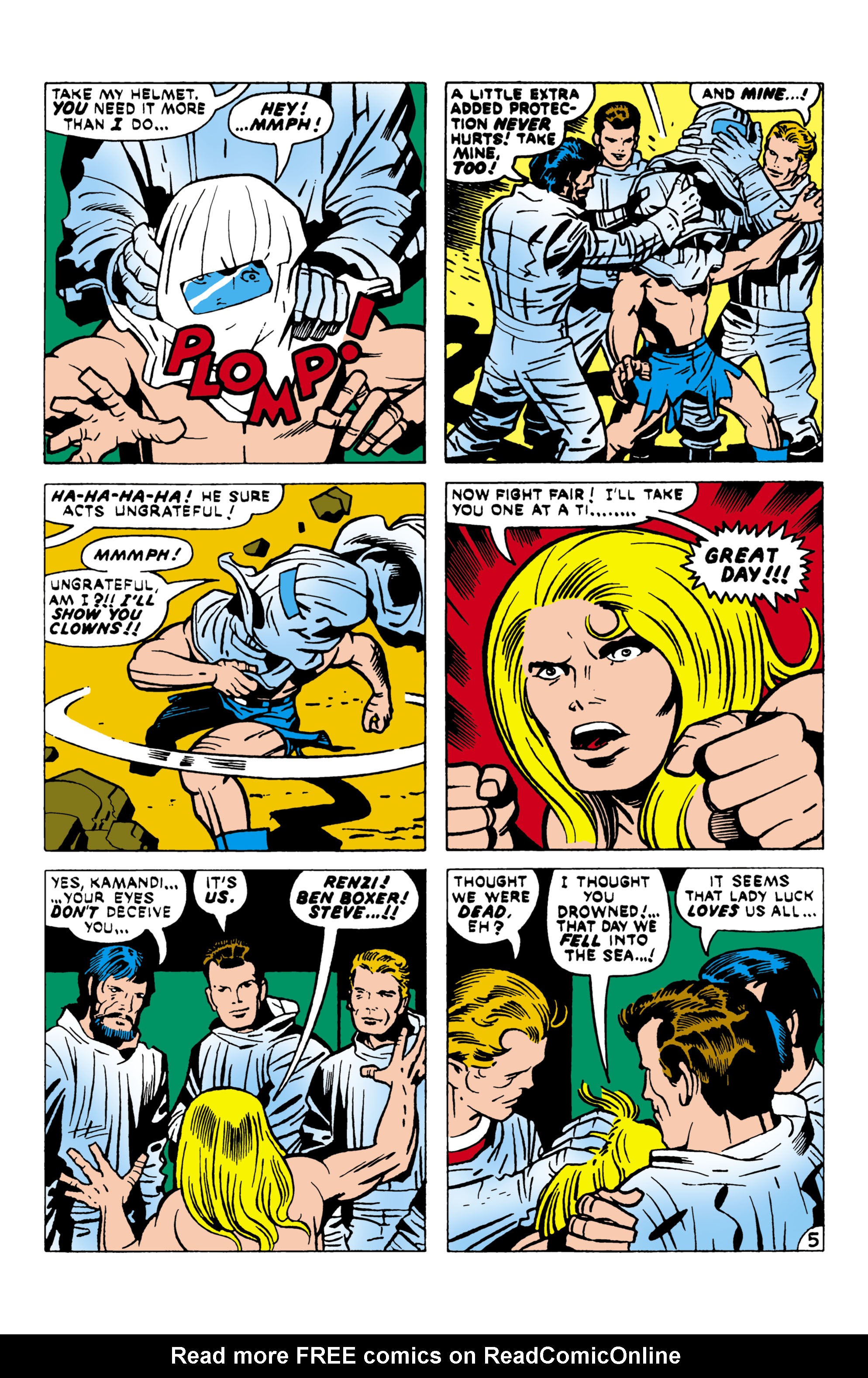 Read online Kamandi, The Last Boy On Earth comic -  Issue #22 - 6