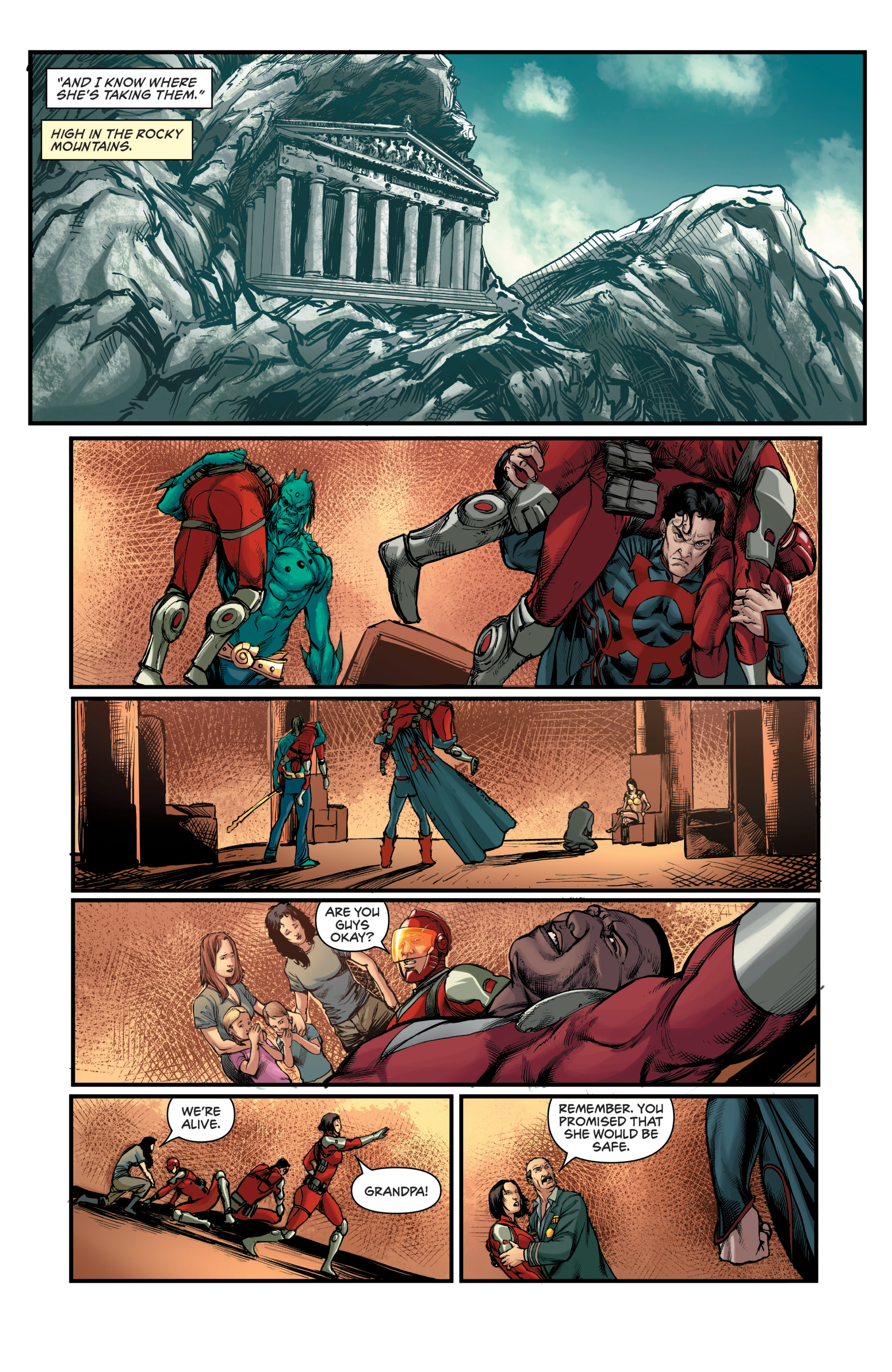 Read online E.V.I.L. Heroes comic -  Issue #5 - 13