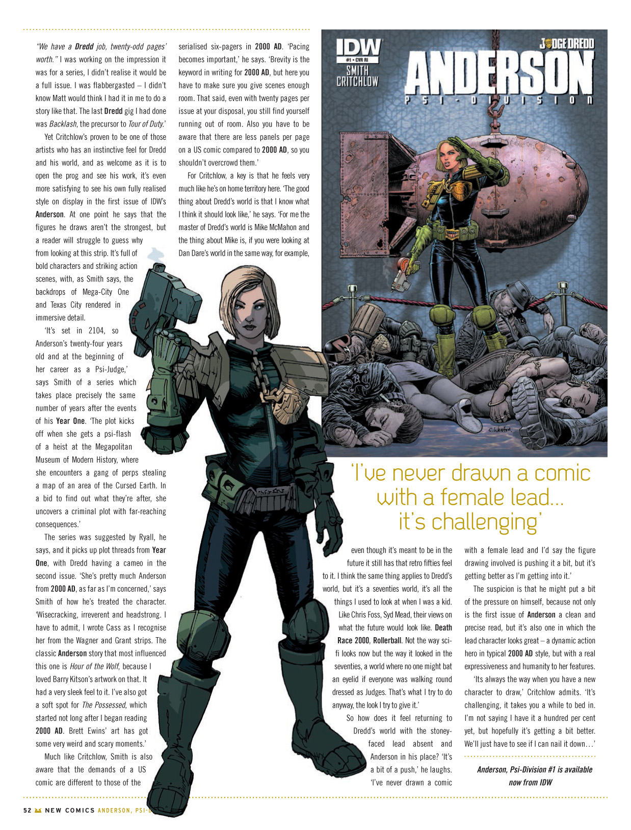 Read online Judge Dredd Megazine (Vol. 5) comic -  Issue #351 - 50