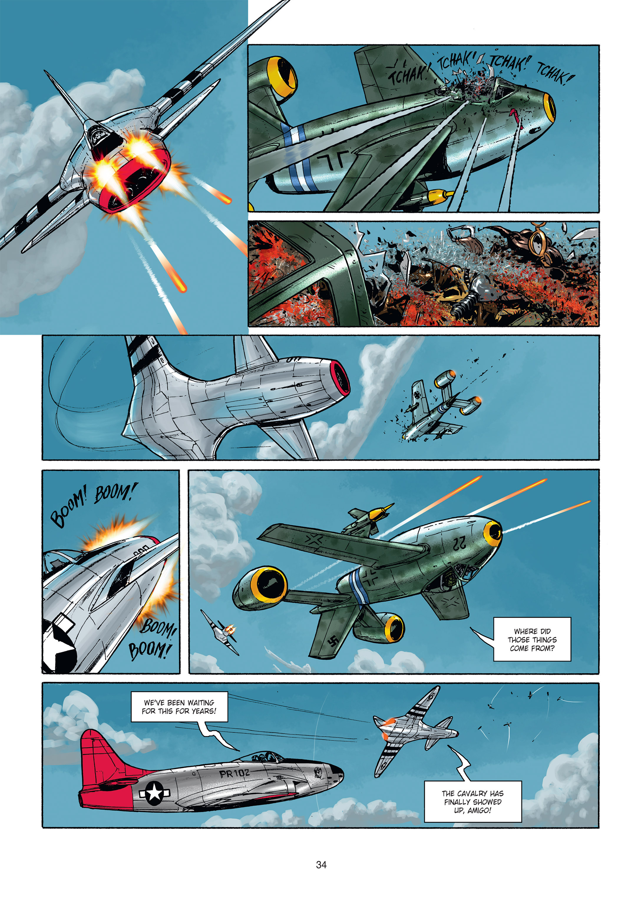Read online Wunderwaffen comic -  Issue #9 - 35