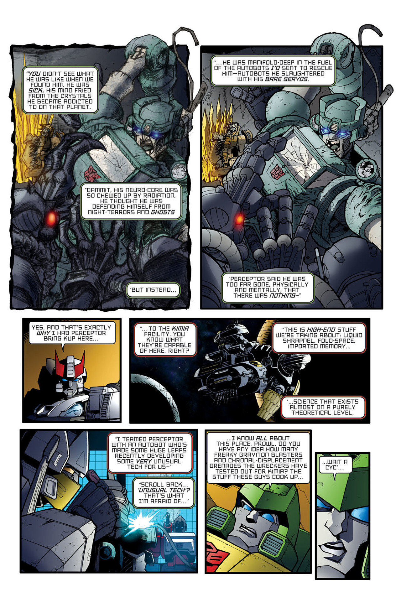Read online The Transformers: All Hail Megatron comic -  Issue #15 - 5