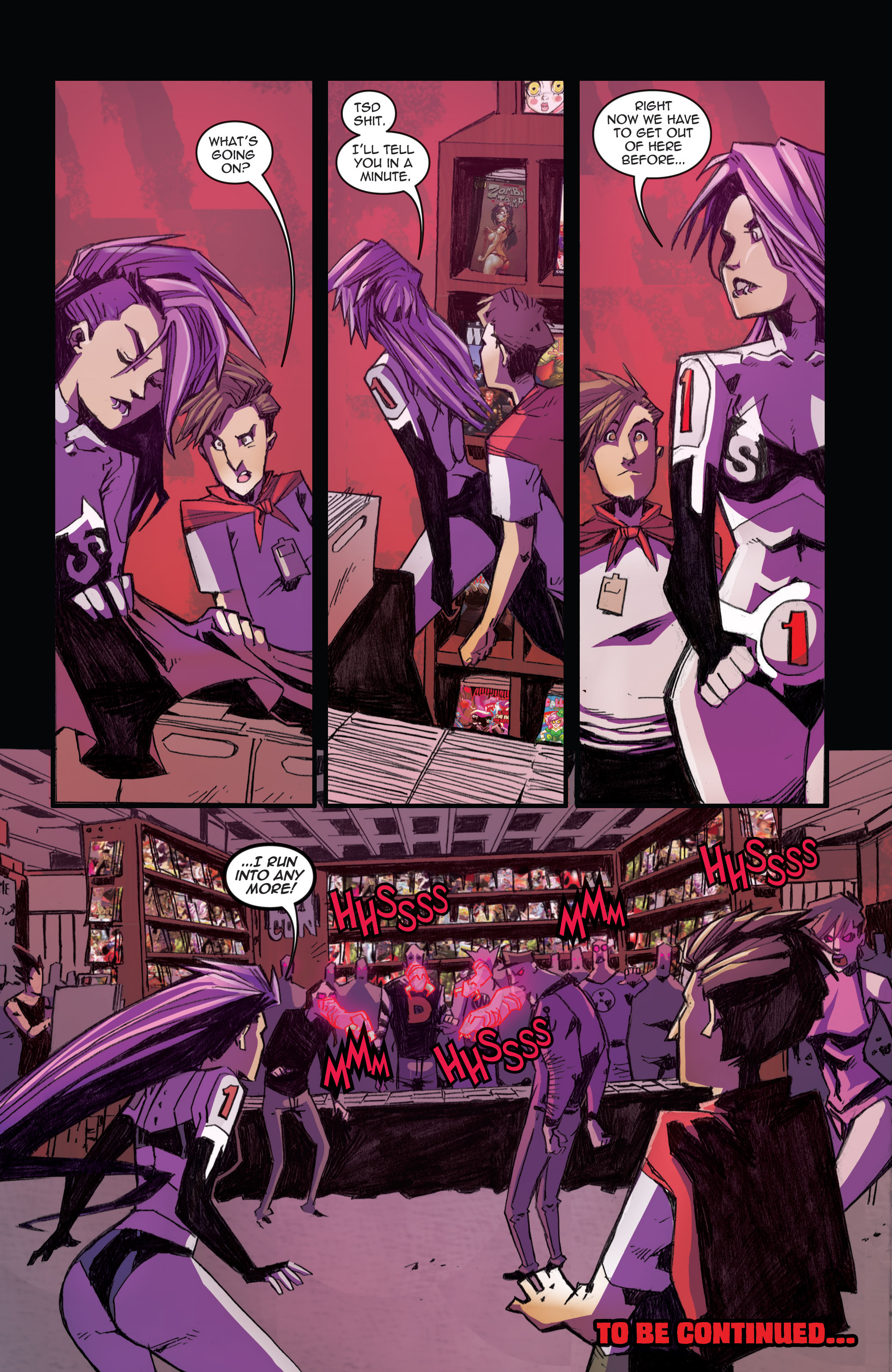 Read online Vampblade Season 2 comic -  Issue #2 - 23