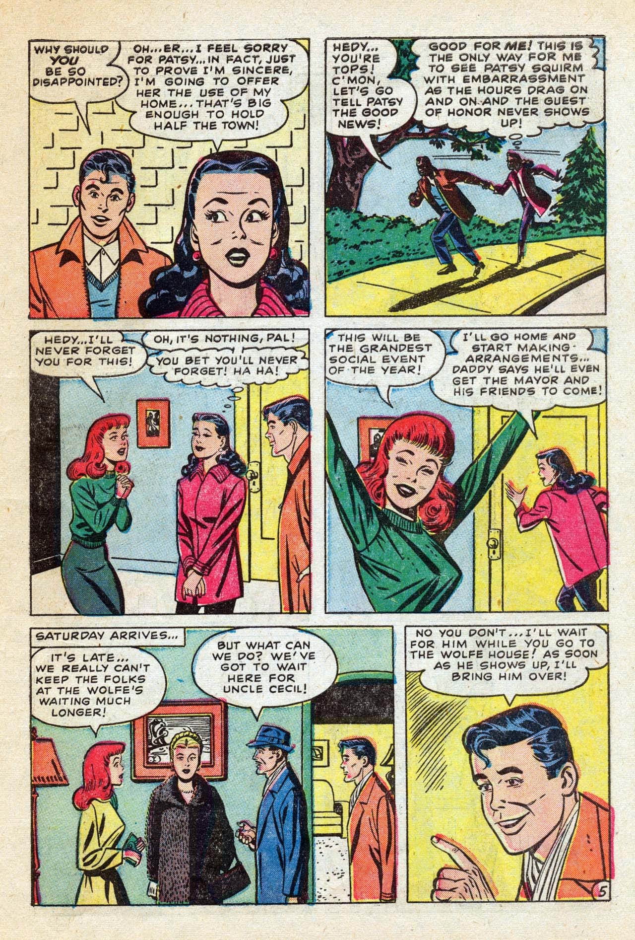 Read online Patsy and Hedy comic -  Issue #33 - 7