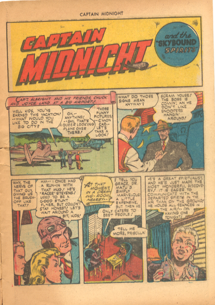 Read online Captain Midnight (1942) comic -  Issue #22 - 17