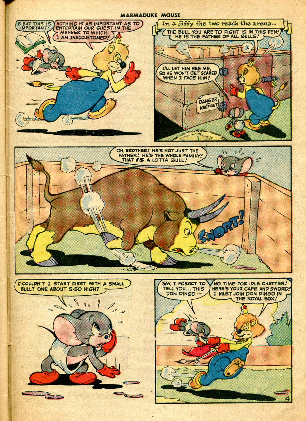 Read online Marmaduke Mouse comic -  Issue #6 - 47