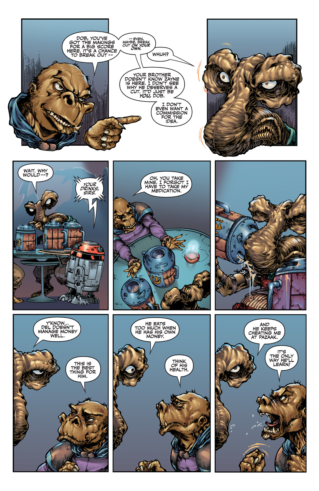 Read online Star Wars: Knights Of The Old Republic comic -  Issue #12 - 12