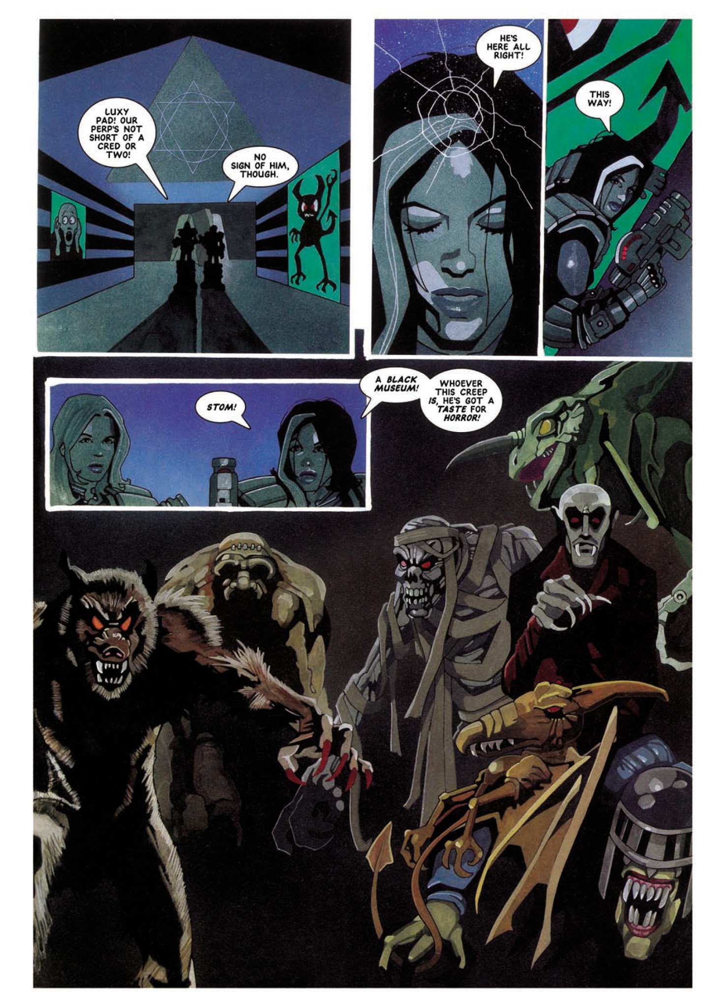 Read online Judge Anderson: The Psi Files comic -  Issue # TPB 4 - 17