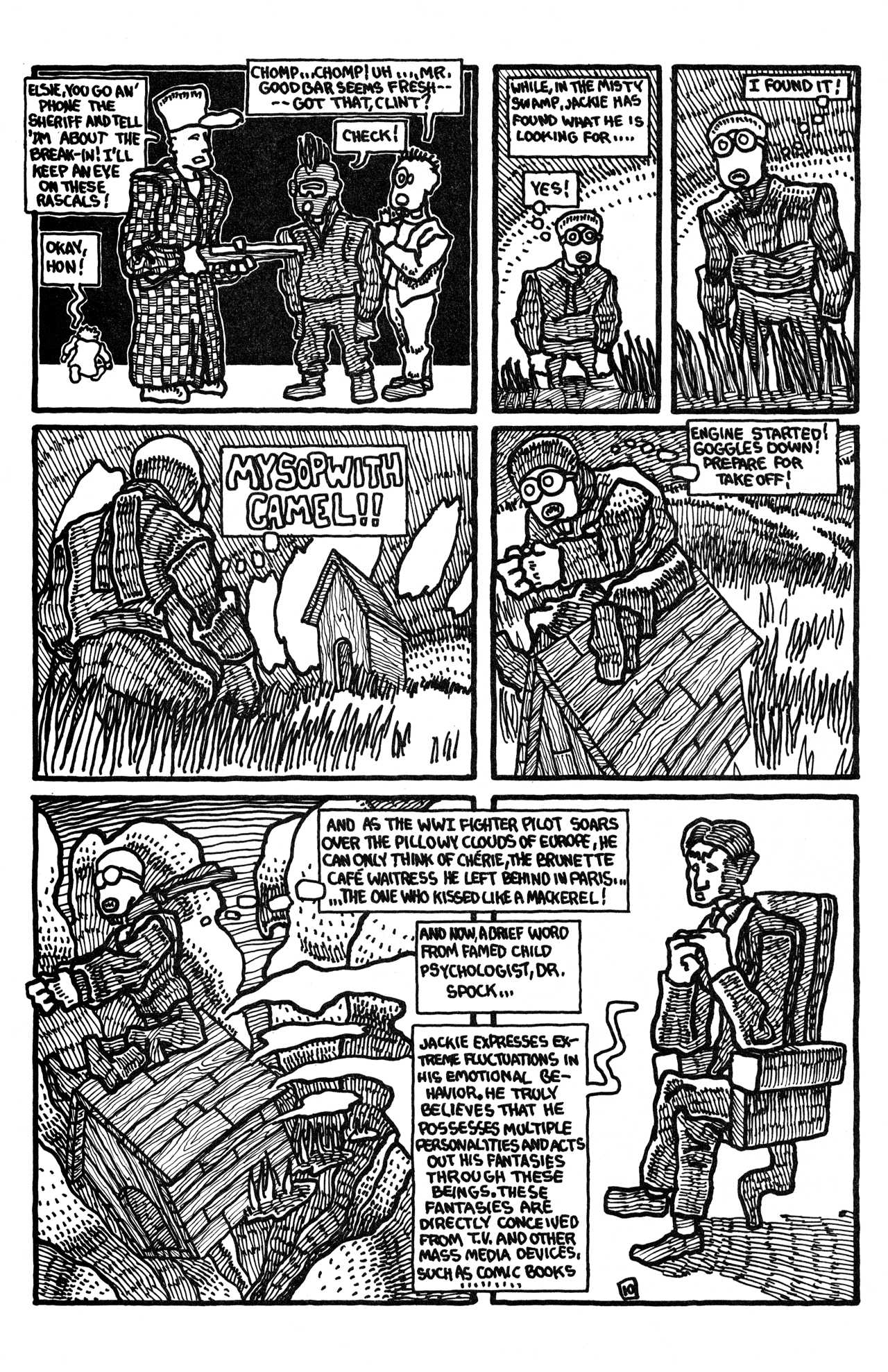 Read online Adolescent Radioactive Black Belt Hamsters comic -  Issue #4 - 12