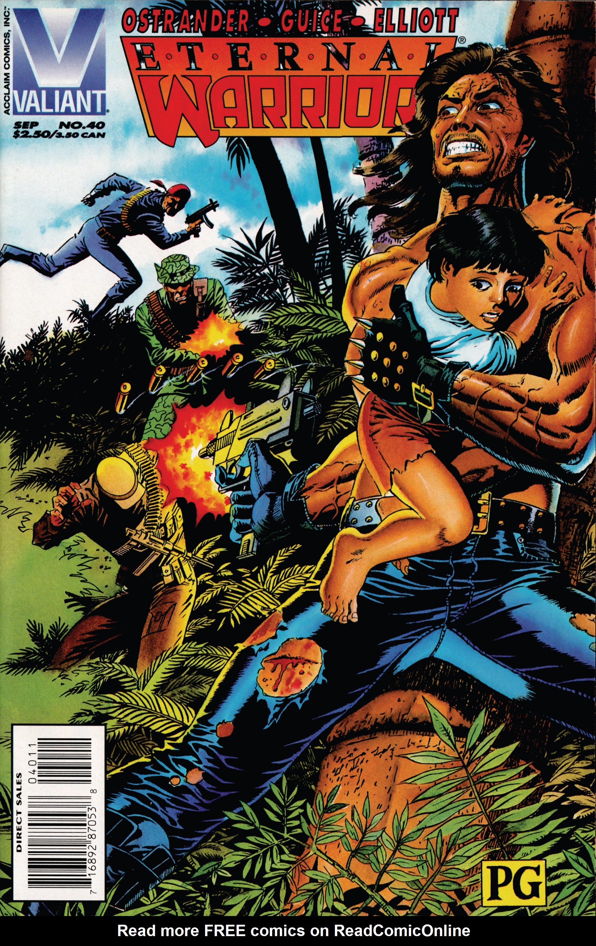 Read online Eternal Warrior (1992) comic -  Issue #40 - 1