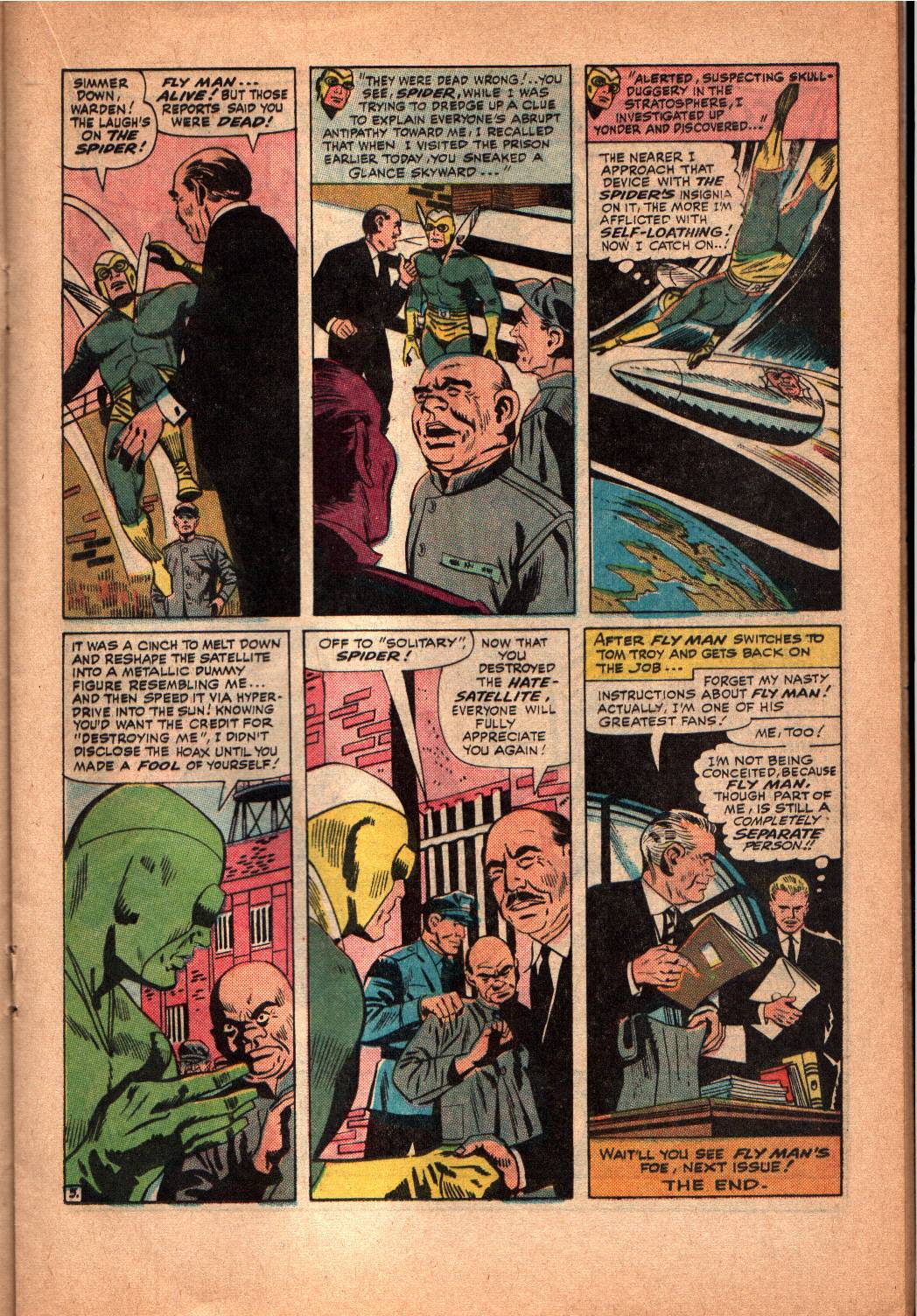 Read online Fly Man comic -  Issue #38 - 14