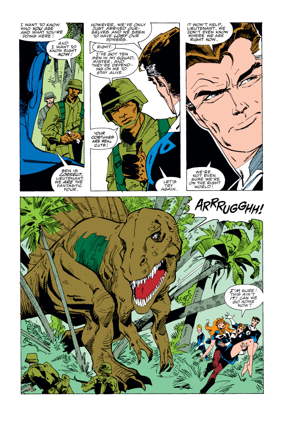 Read online Fantastic Four (1961) comic -  Issue #345 - 6