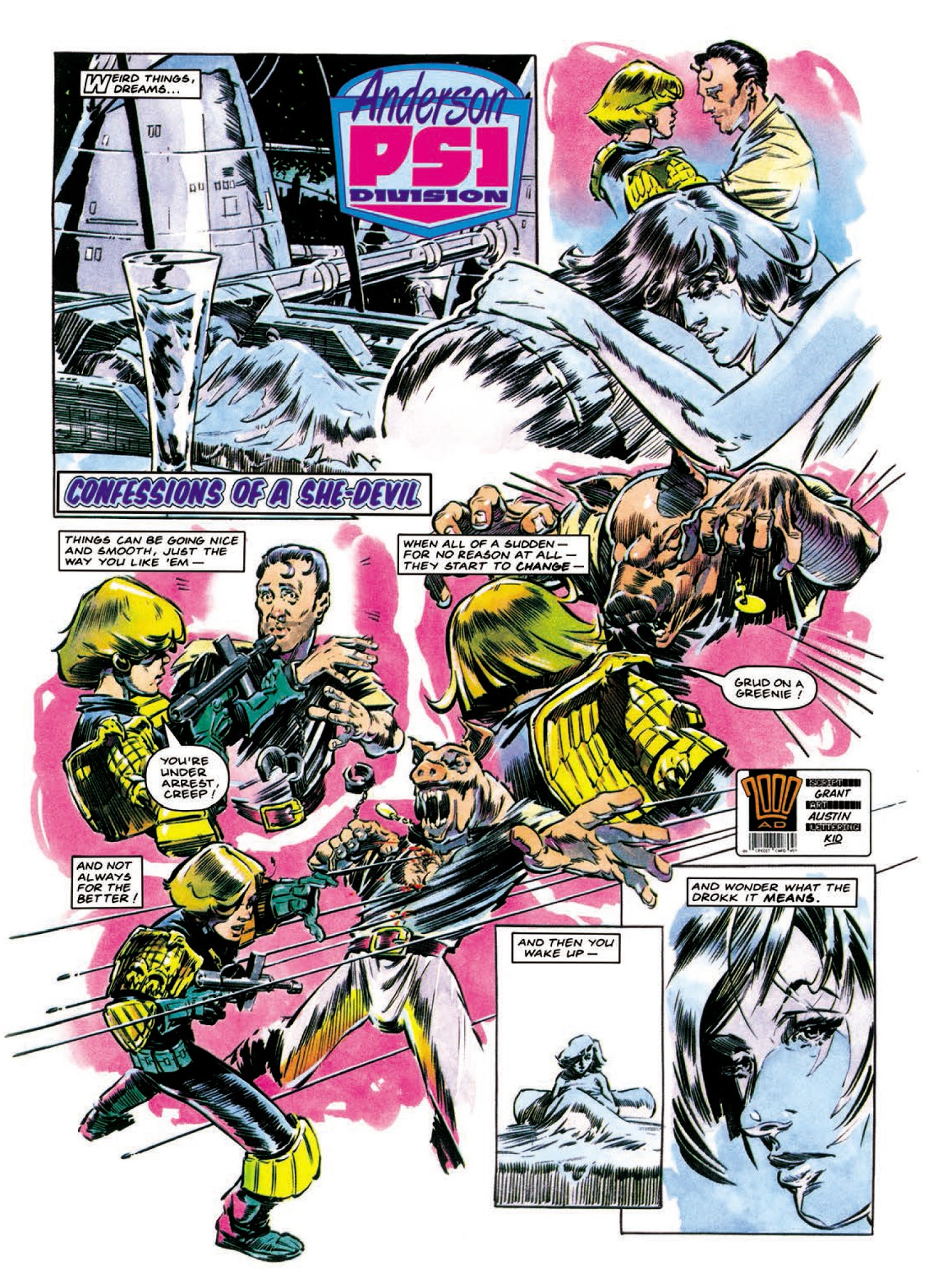 Read online Judge Anderson: The Psi Files comic -  Issue # TPB 3 - 274