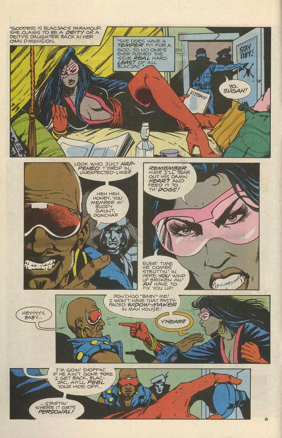 Read online Grimjack comic -  Issue #3 - 8