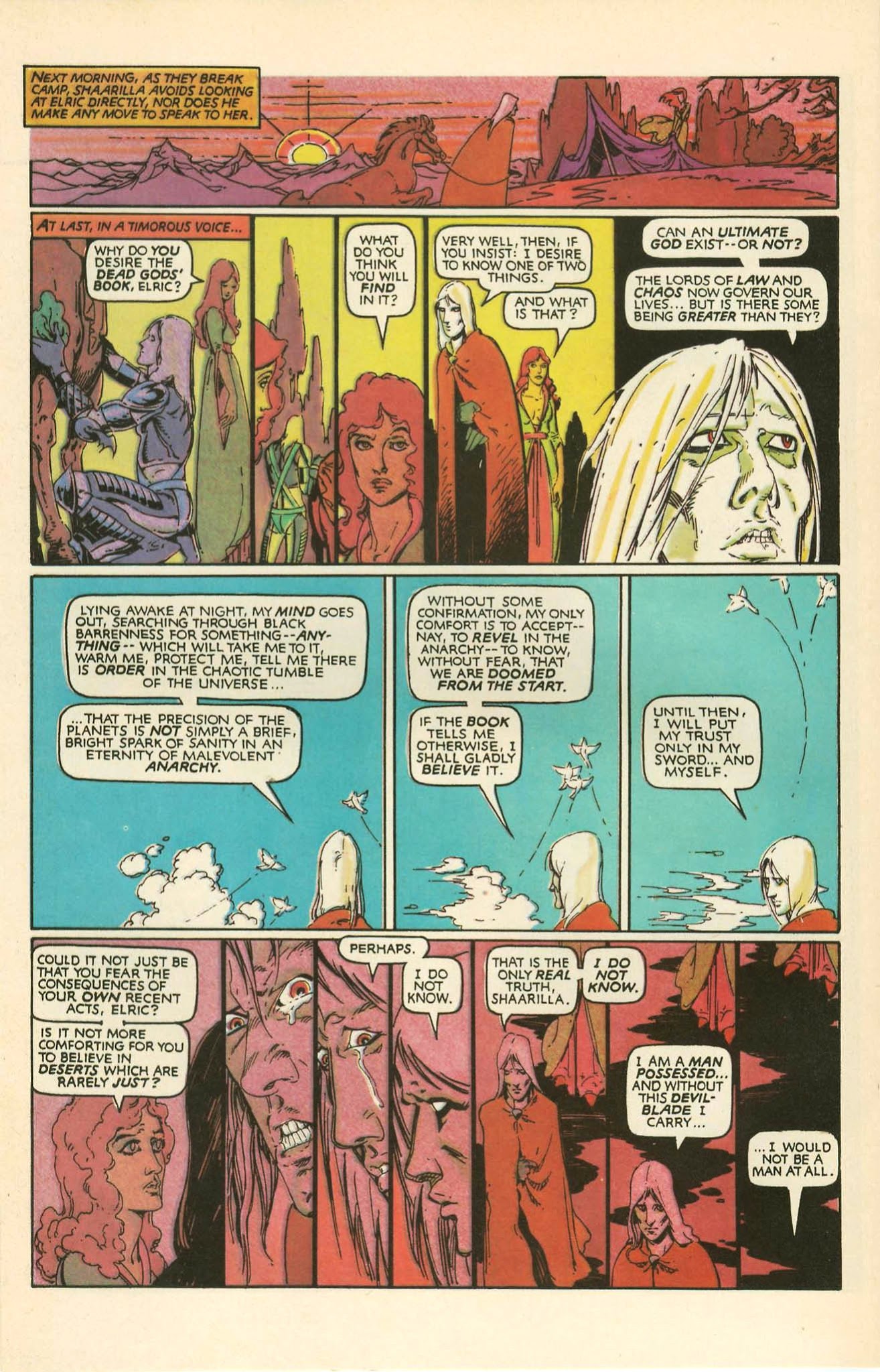 Read online Elric: Weird of the White Wolf comic -  Issue #2 - 19