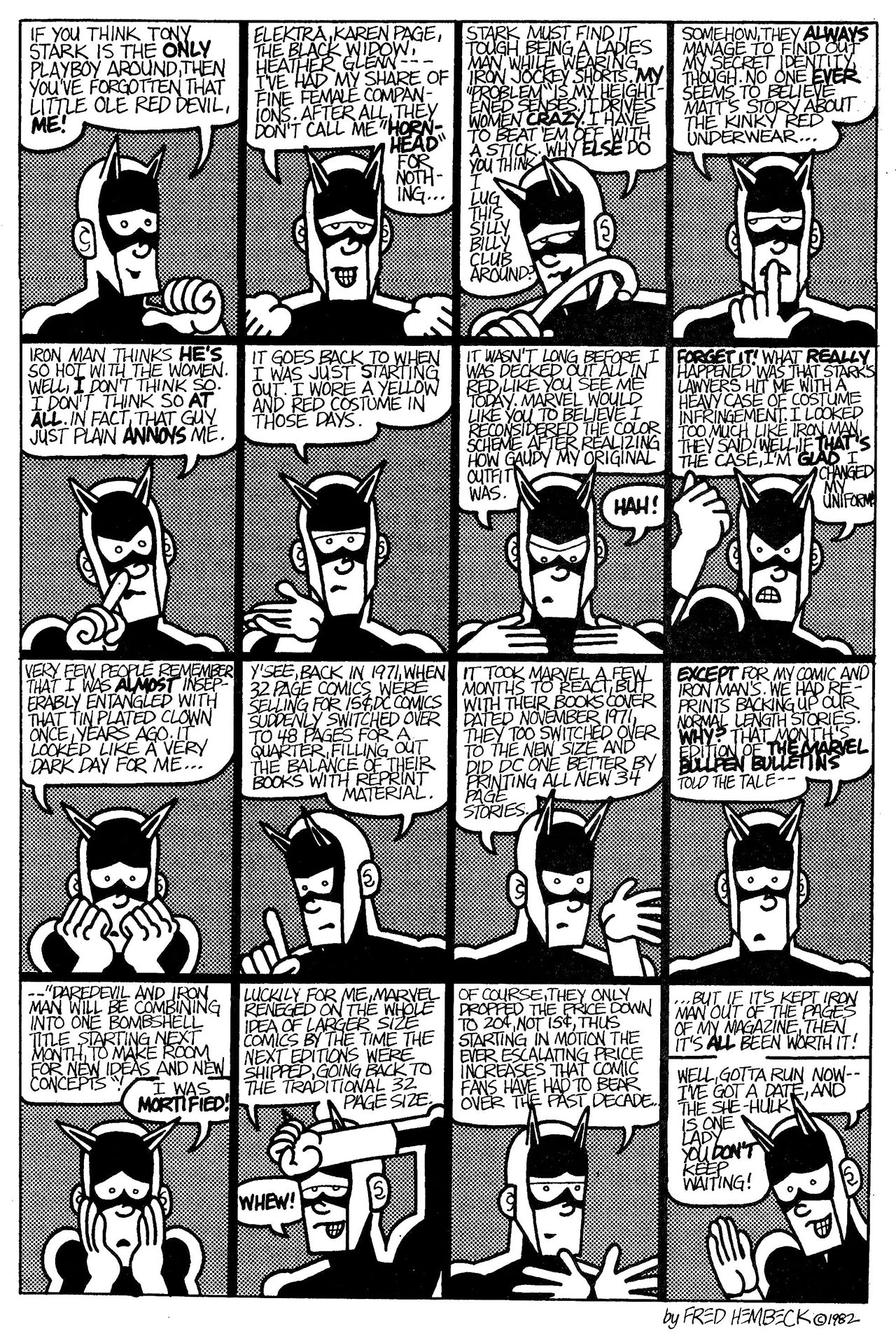 Read online The Nearly Complete Essential Hembeck Archives Omnibus comic -  Issue # TPB (Part 4) - 97