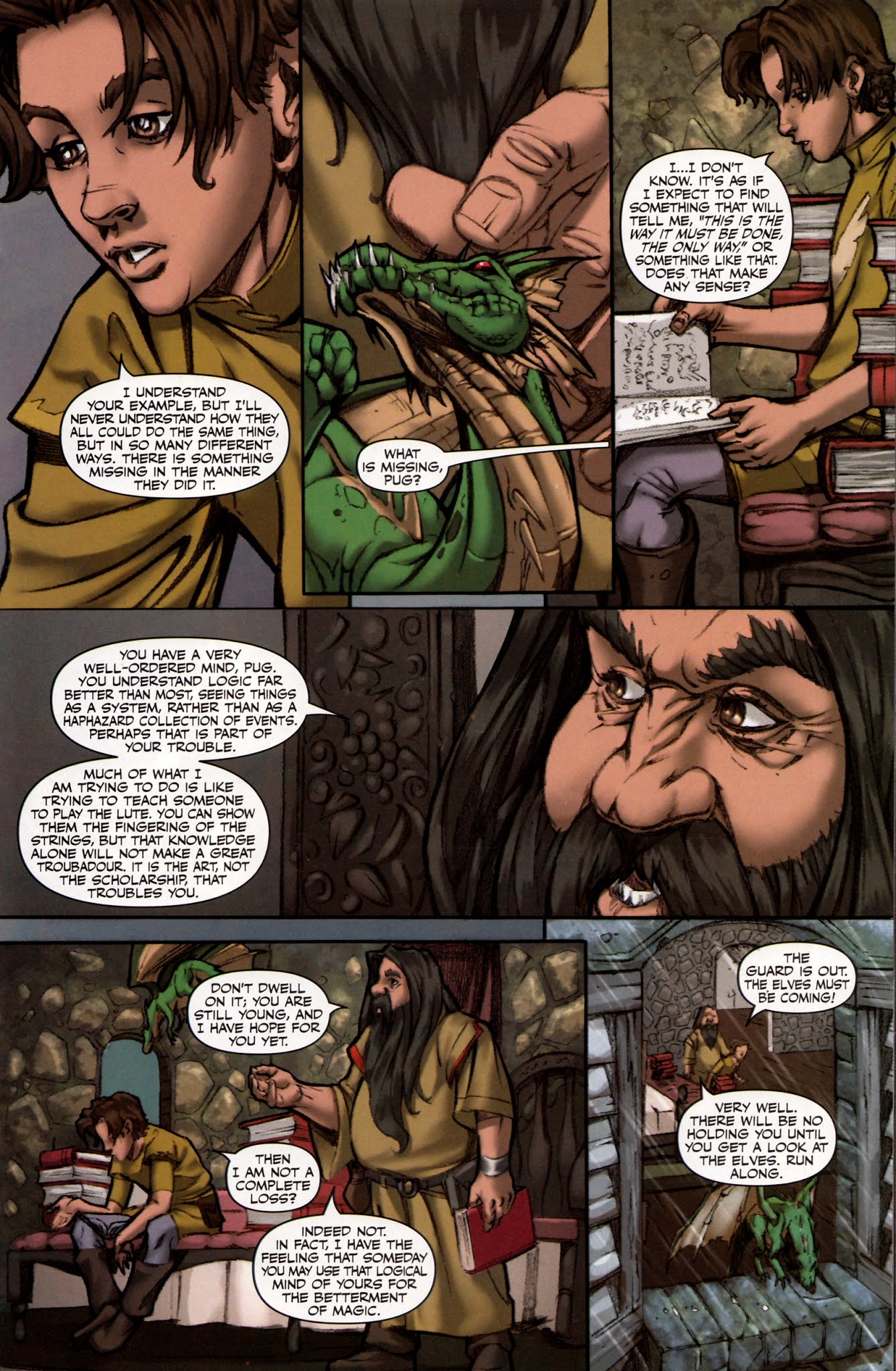 Read online Magician: Apprentice comic -  Issue #5 - 11