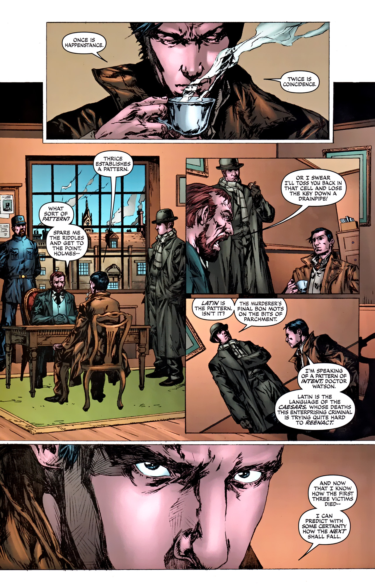 Read online Sherlock Holmes: Year One comic -  Issue #3 - 20