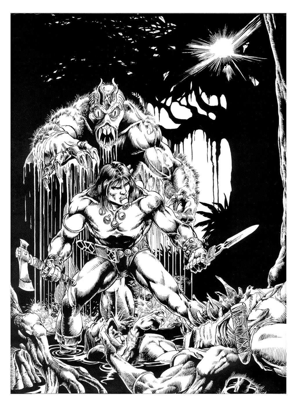 Read online The Savage Sword Of Conan comic -  Issue #148 - 2