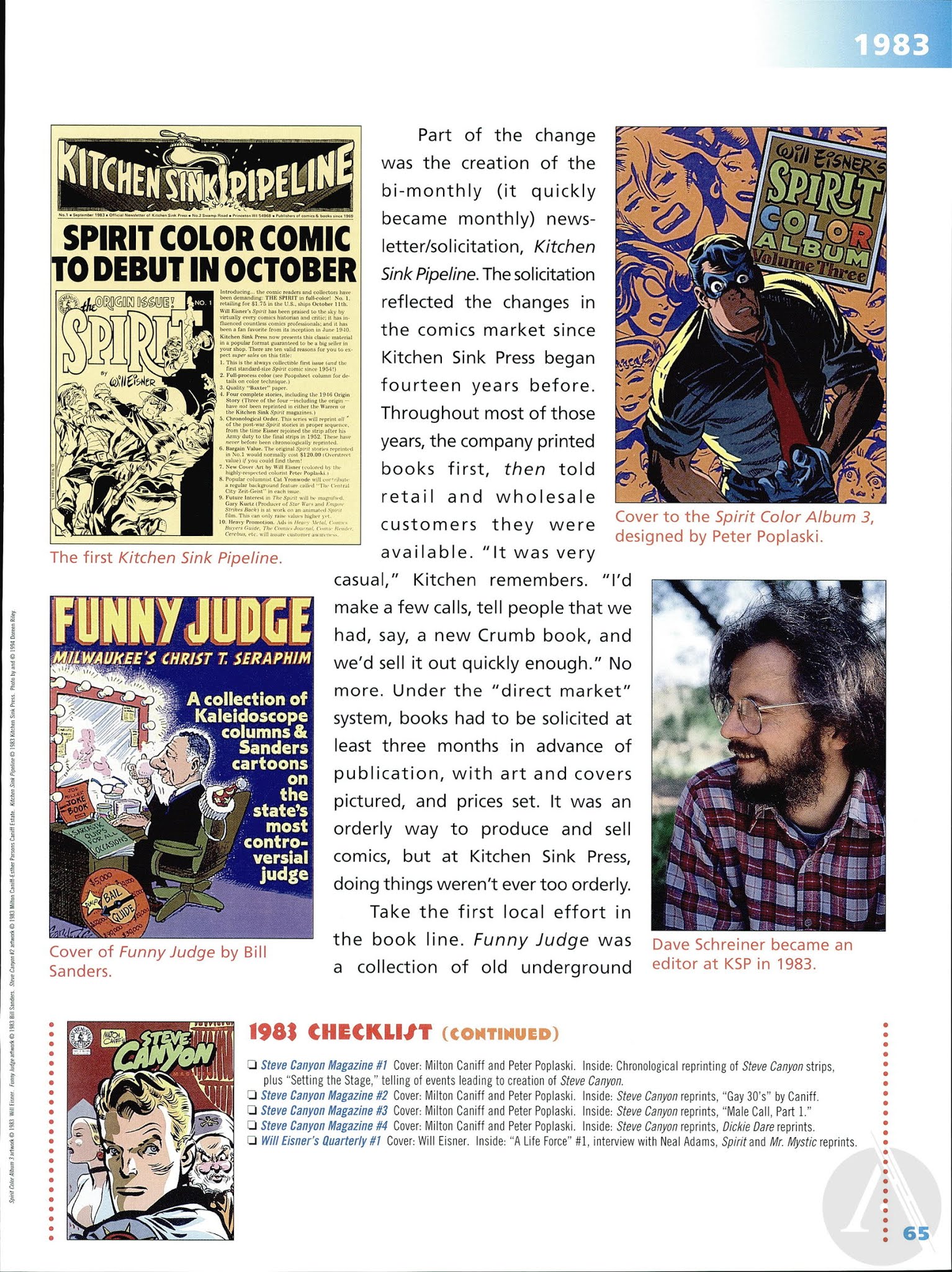 Read online Kitchen Sink Press: The First 25 Years comic -  Issue # TPB - 67
