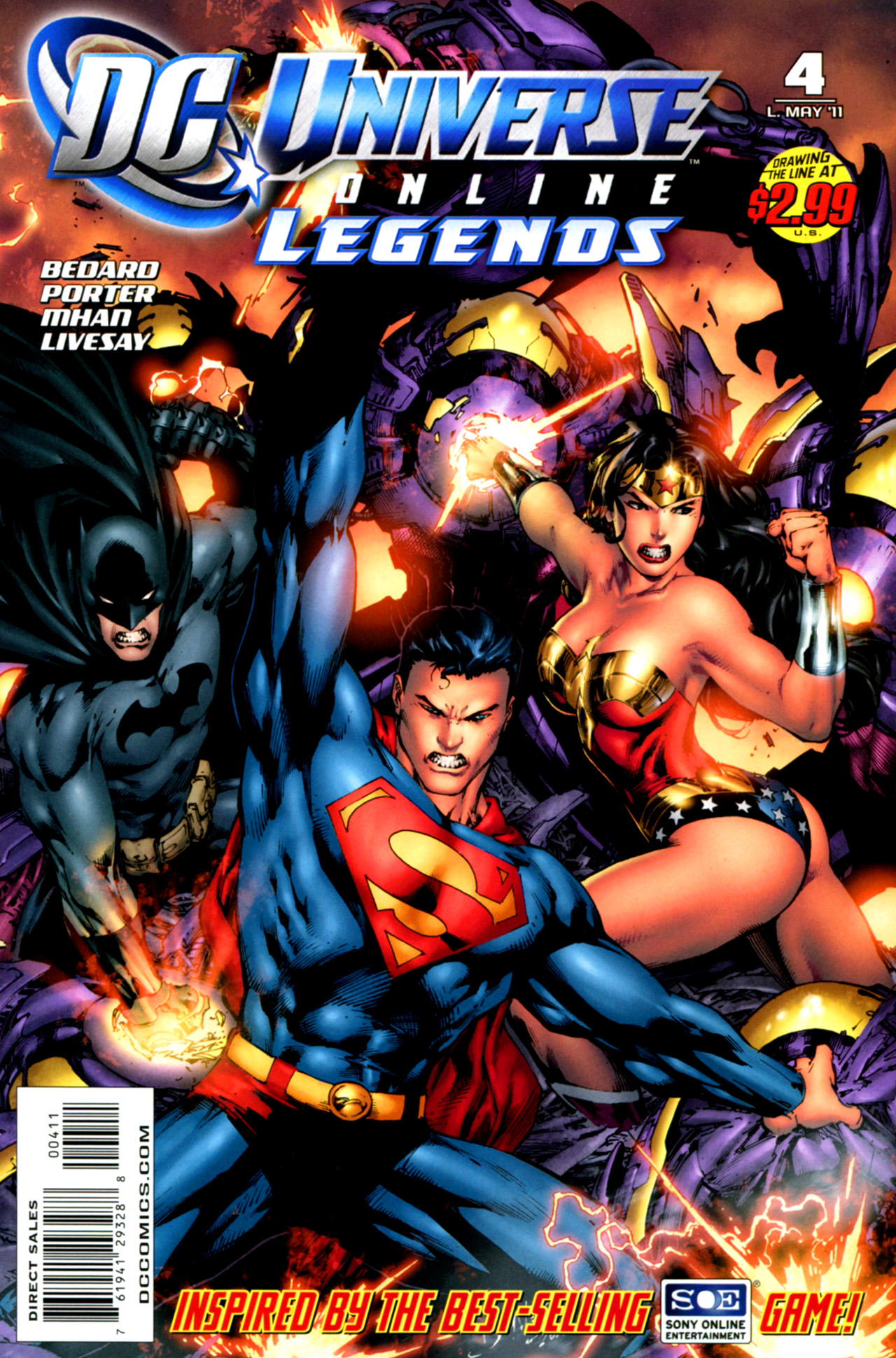 Read online DC Universe Online: Legends comic -  Issue #4 - 1