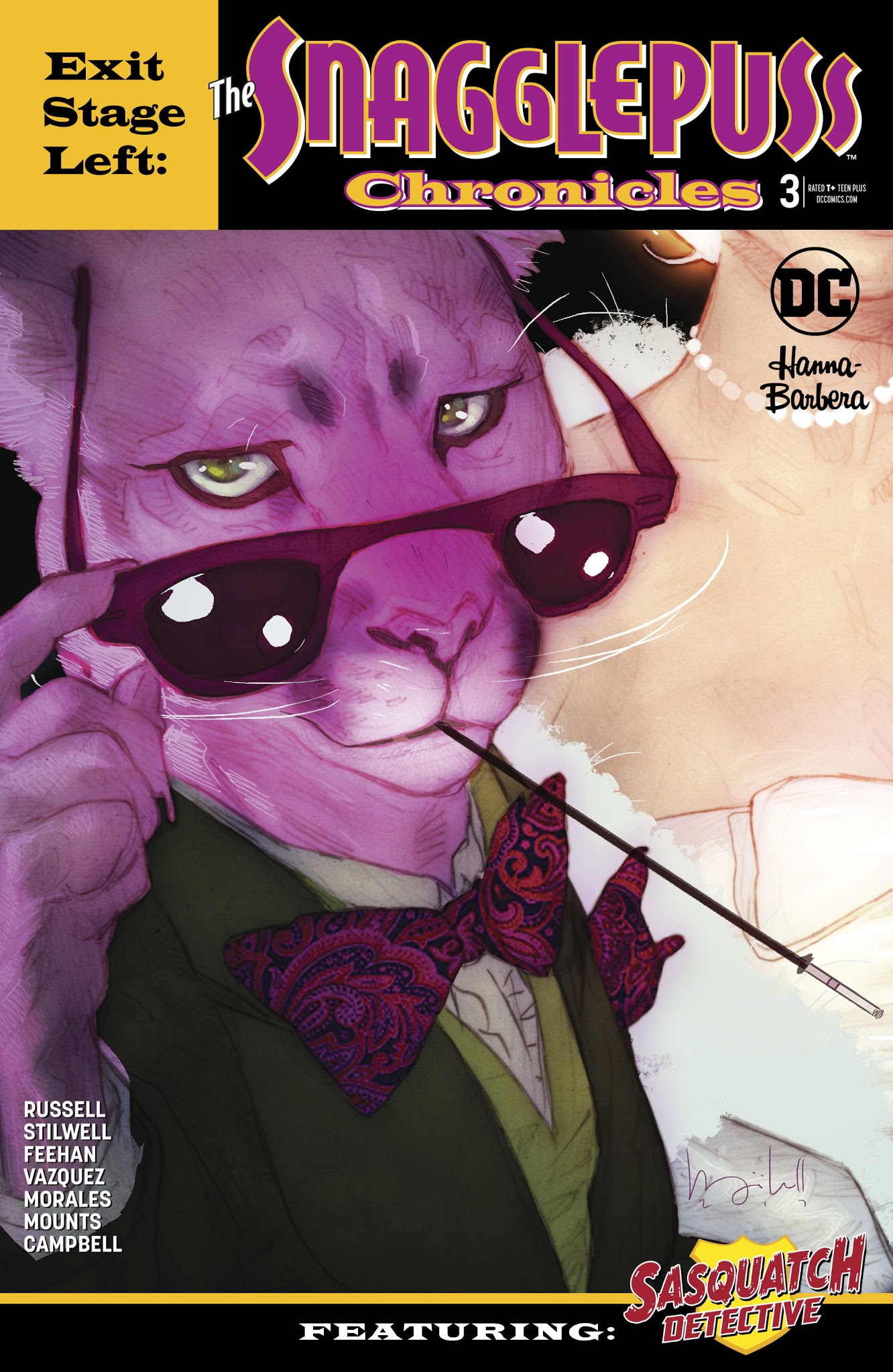 Read online Exit Stage Left: The Snagglepuss Chronicles comic -  Issue #3 - 1