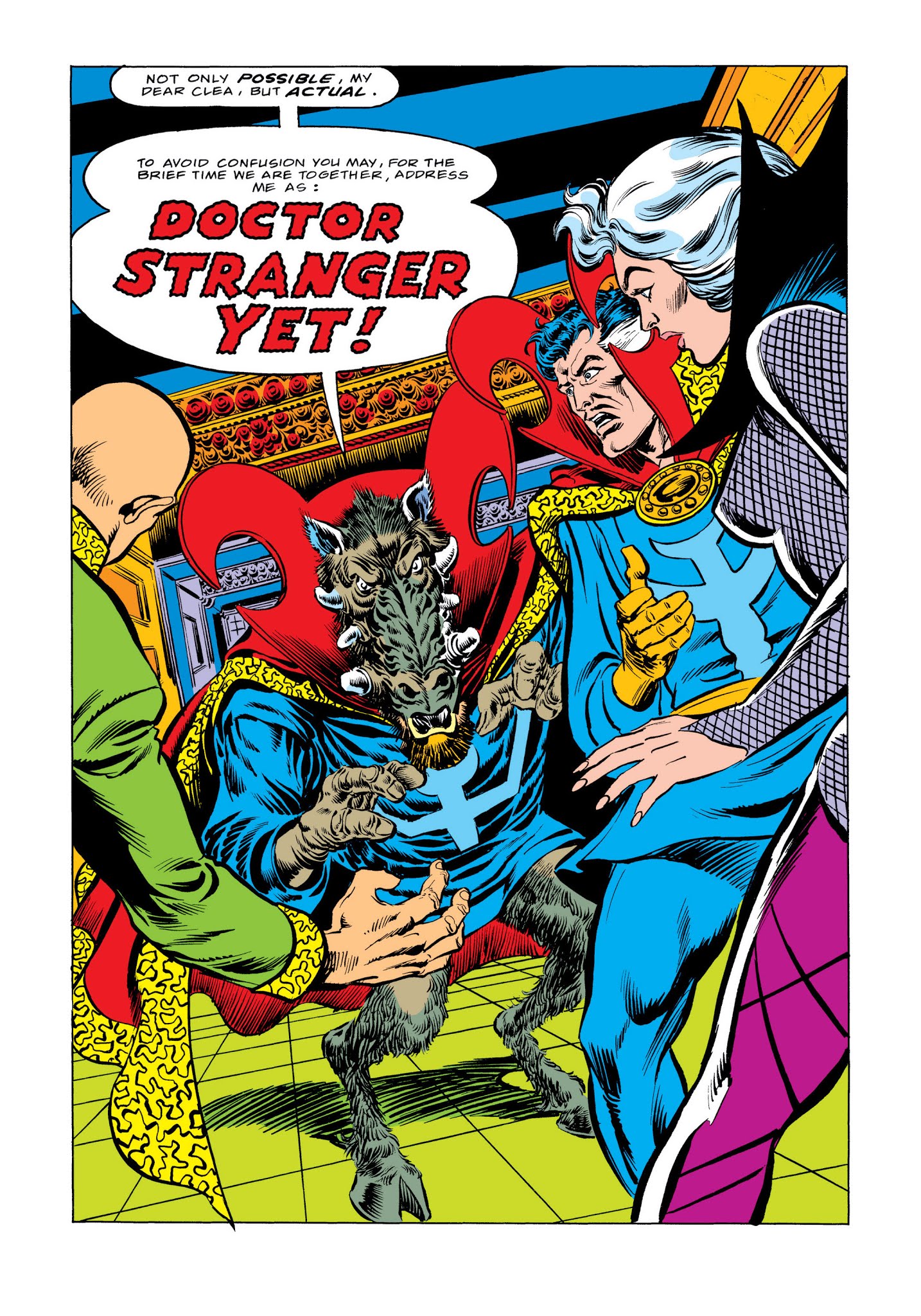 Read online Marvel Masterworks: Doctor Strange comic -  Issue # TPB 7 (Part 1) - 57