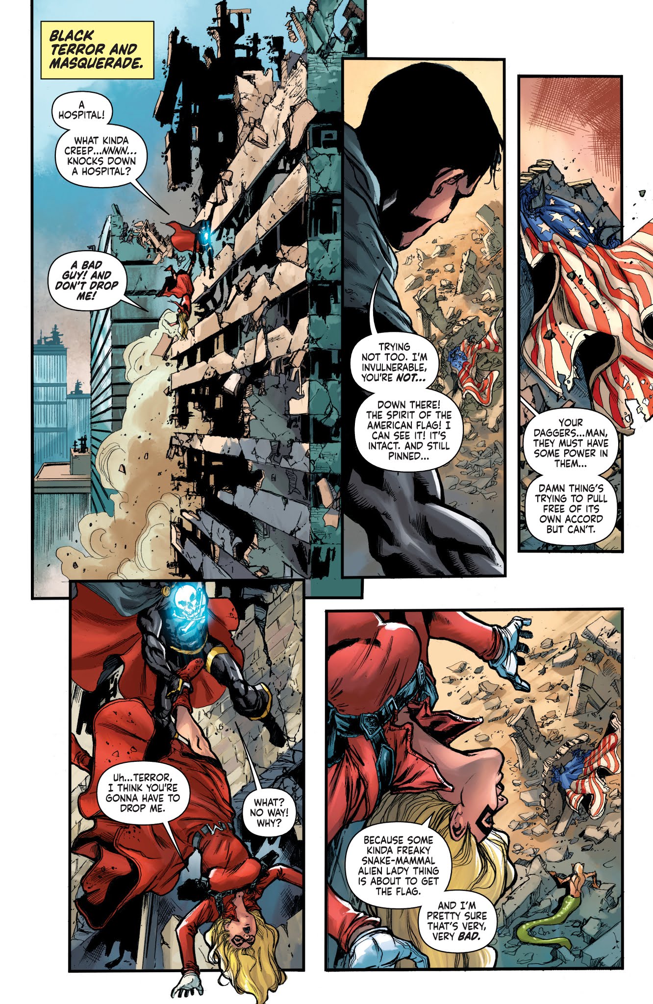 Read online Project Superpowers: Chapter Three comic -  Issue #5 - 14