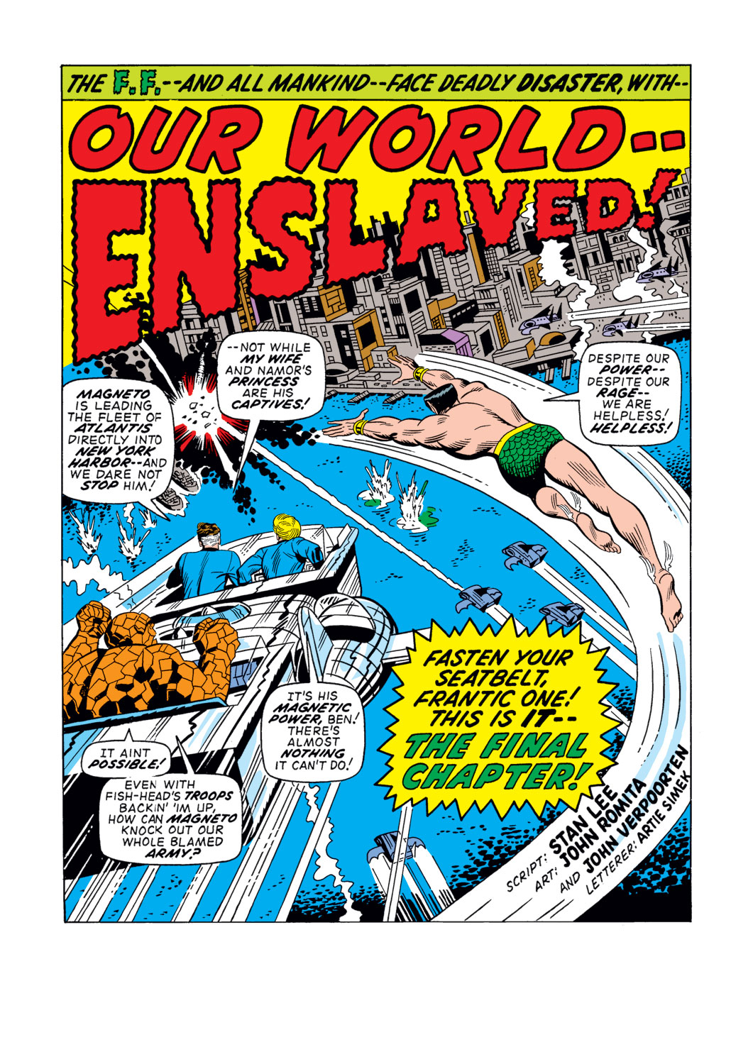 Read online Fantastic Four (1961) comic -  Issue #104 - 2