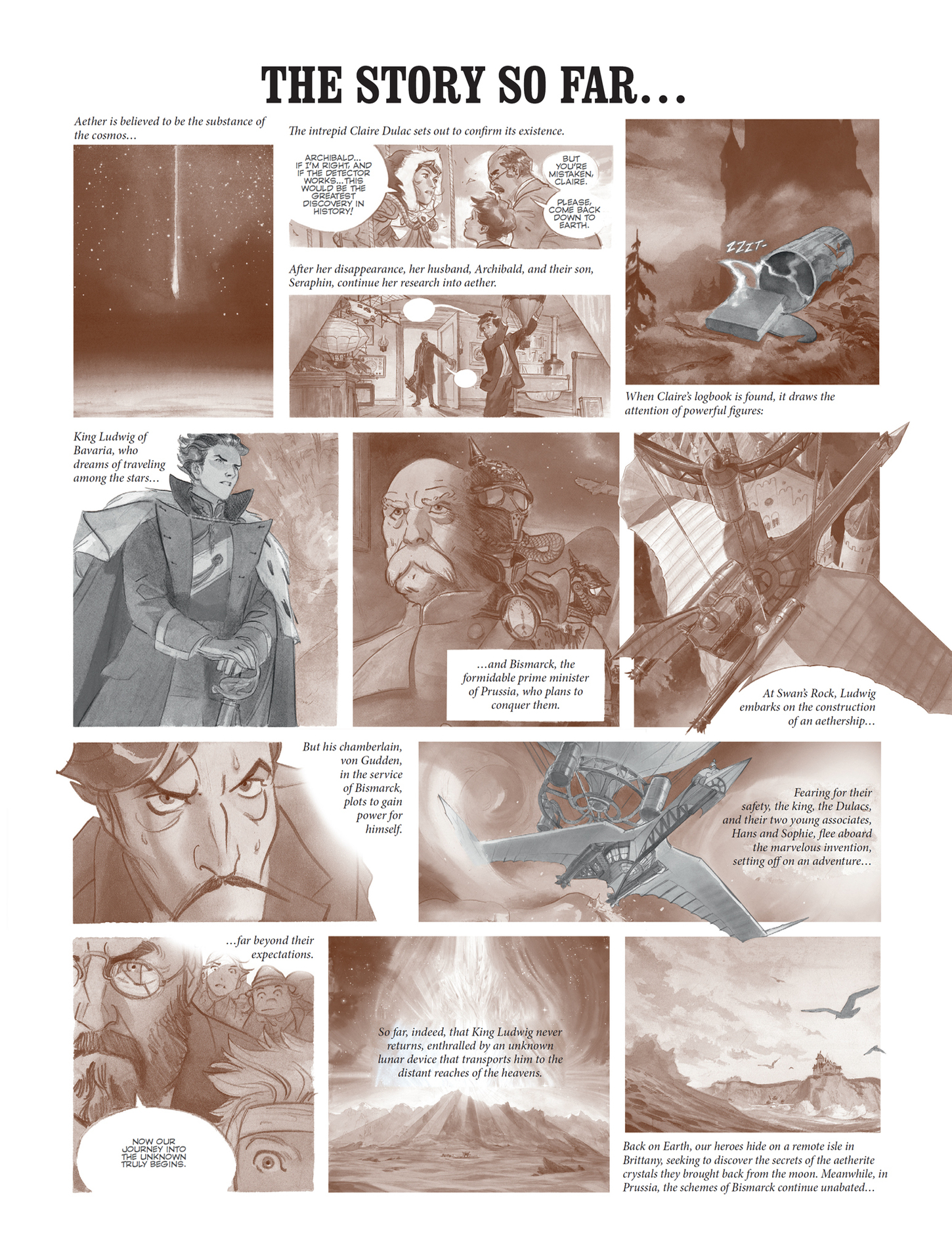 Read online Castle In the Stars: The Space Race of 1869 comic -  Issue #Castle In the Stars TPB The Knights of Mars - 2