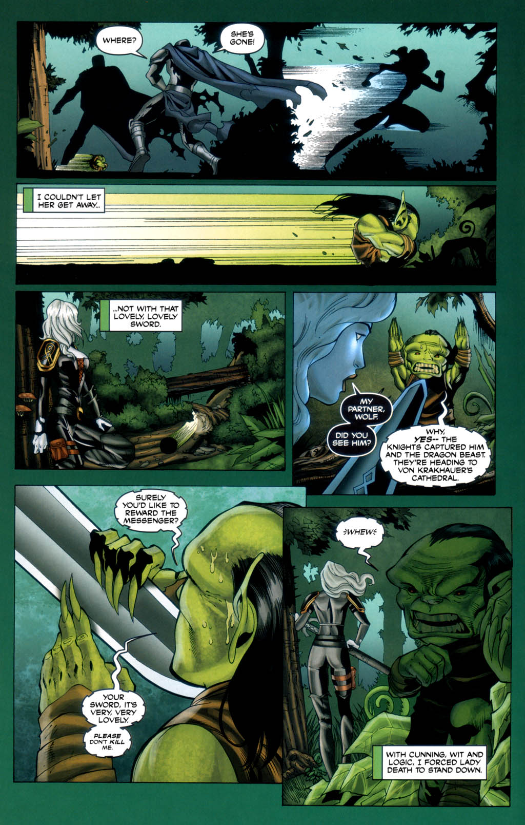 Read online Brian Pulido's Medieval Lady Death comic -  Issue #1 - 16