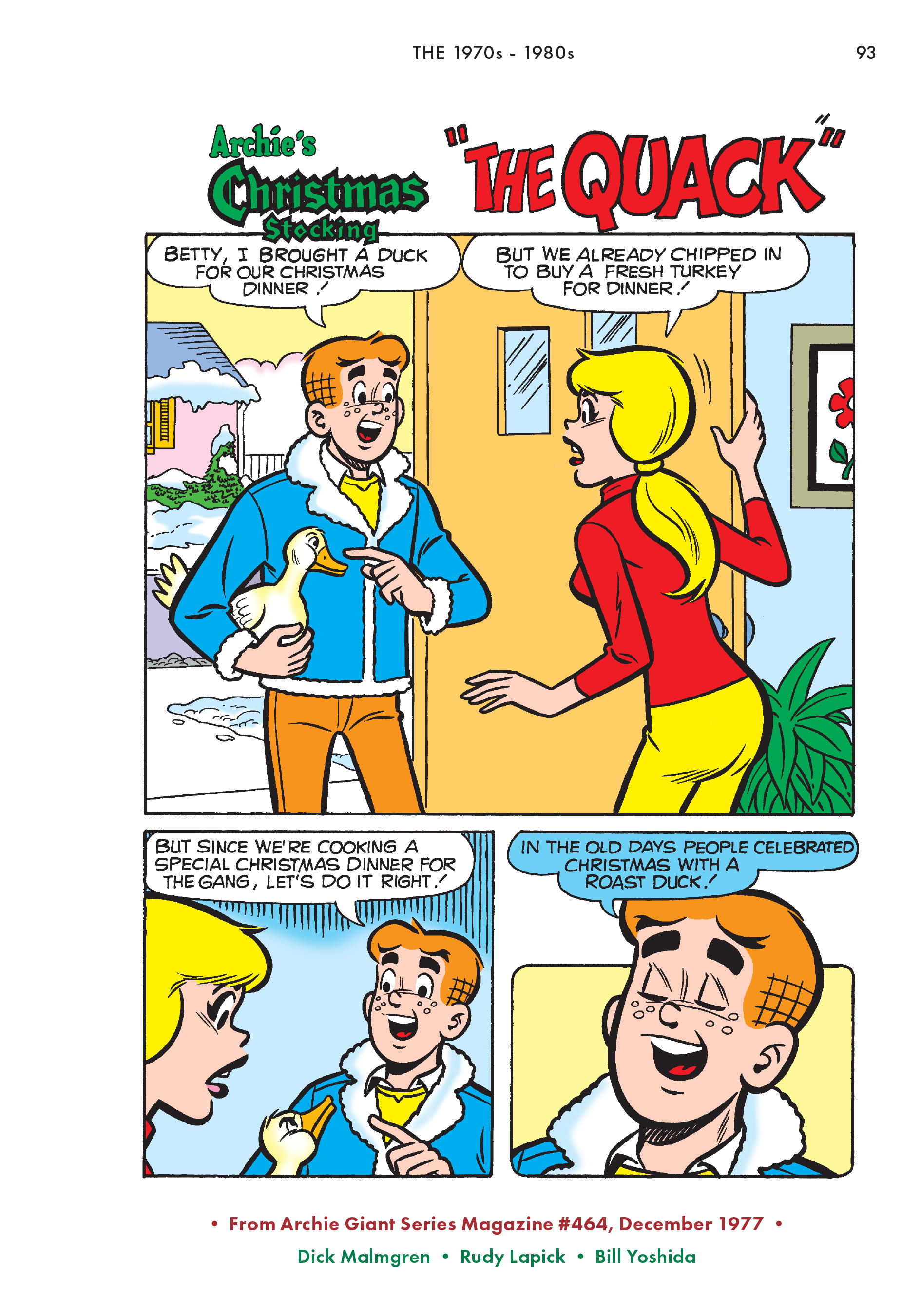 Read online The Best of Archie: Christmas Comics comic -  Issue # TPB (Part 1) - 92