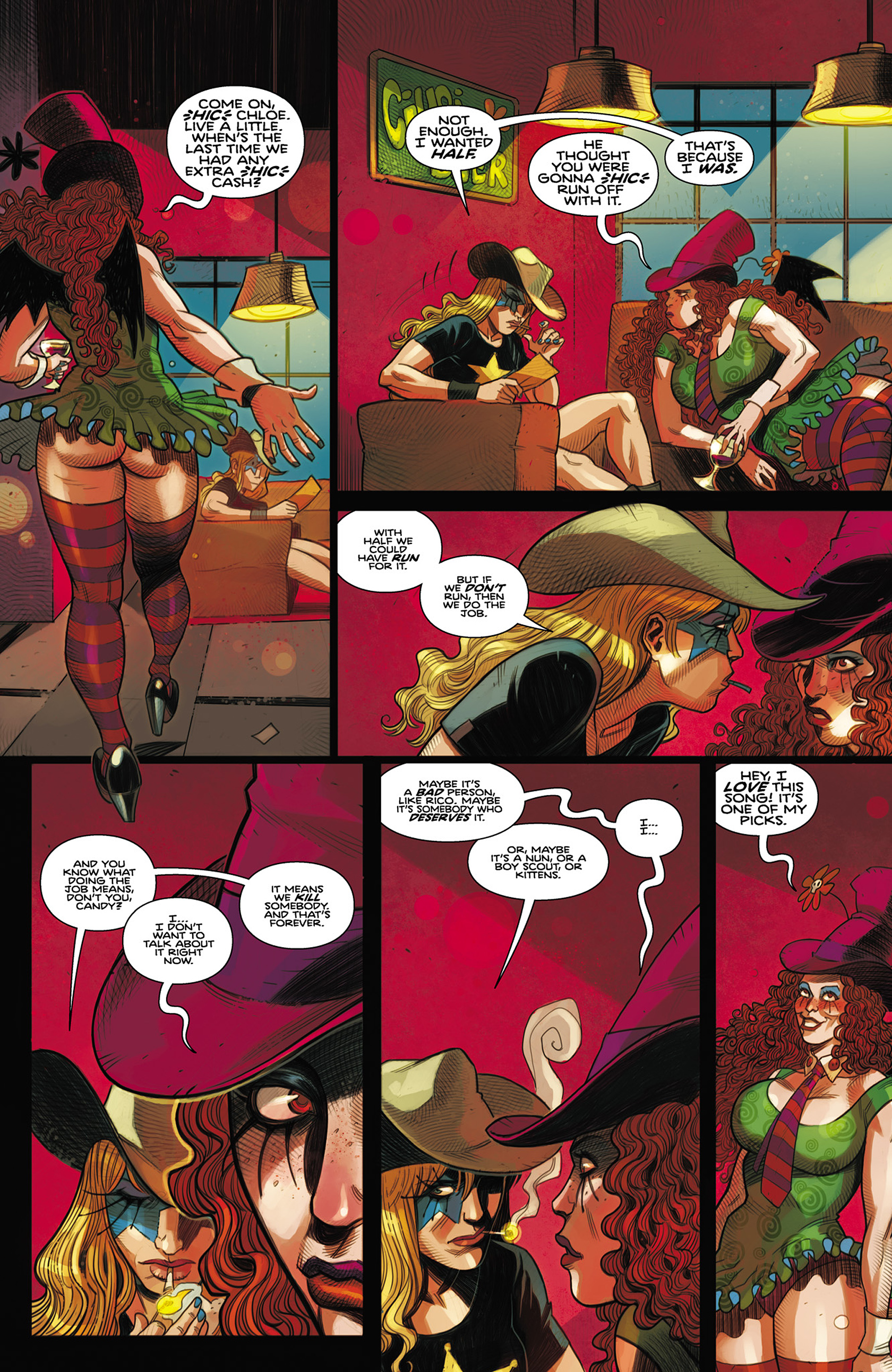 Read online Clown Fatale comic -  Issue #2 - 6